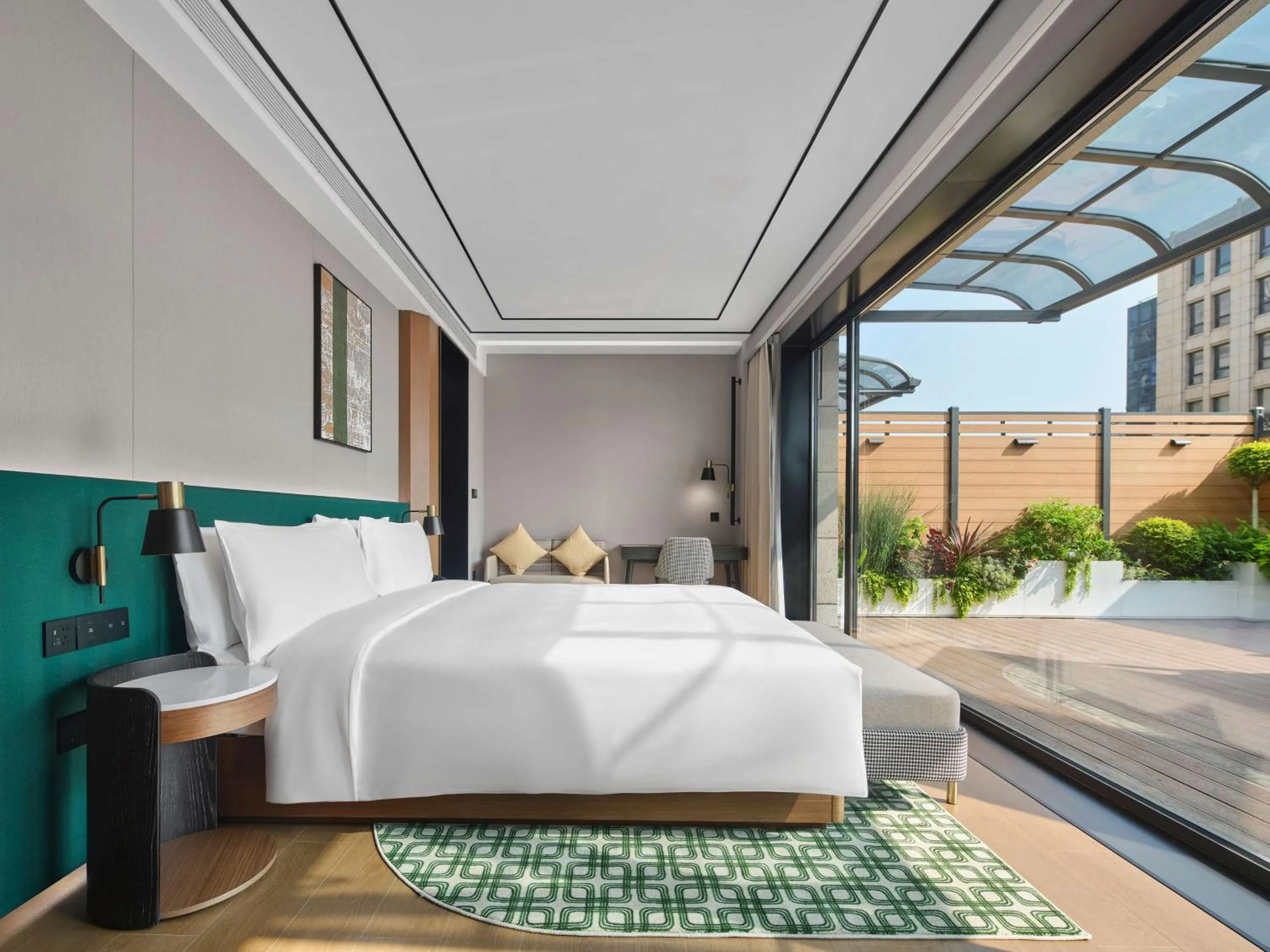 Bed in Hilton Garden Inn Xi'An Bell Tower