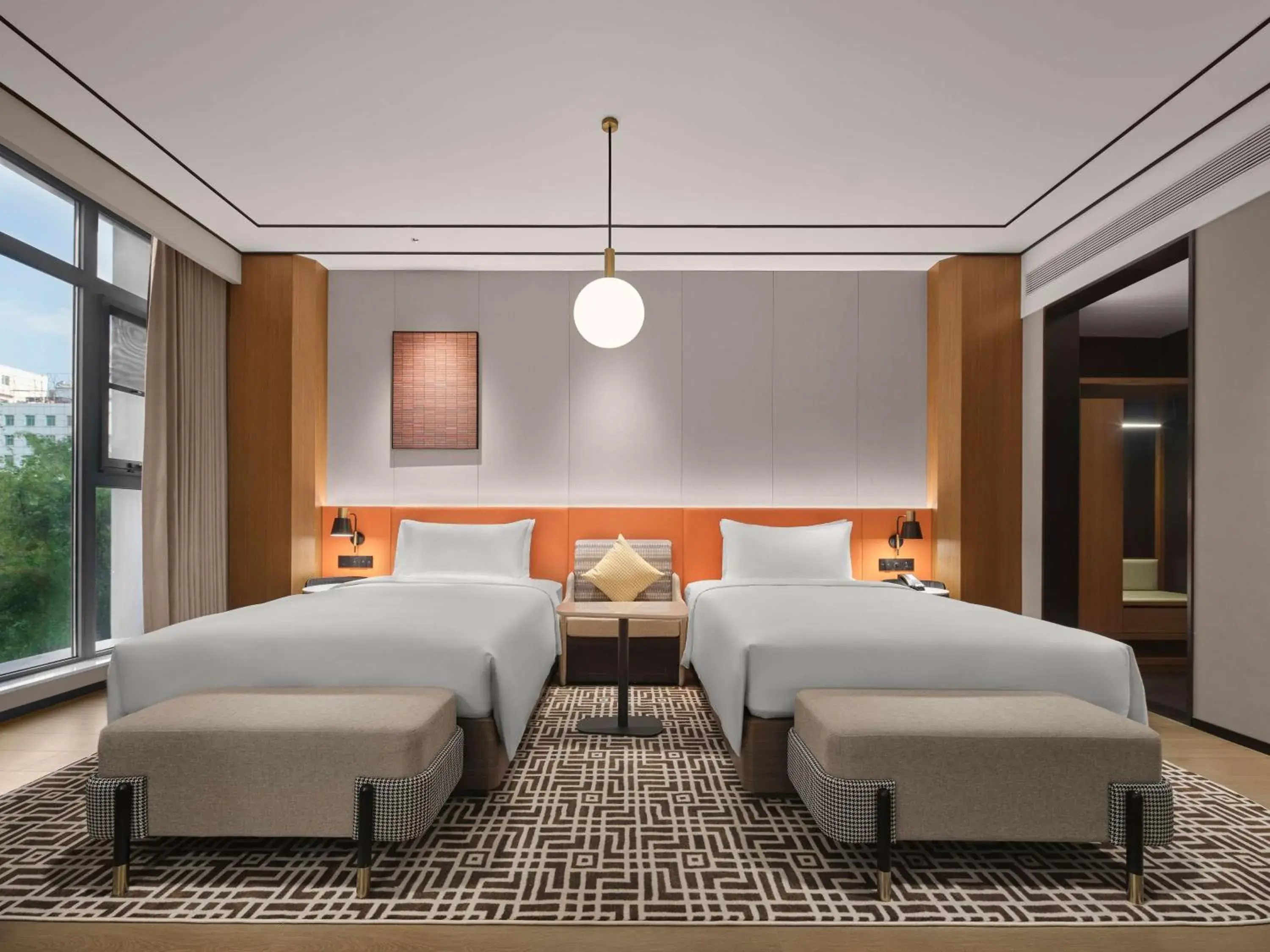 Twin Room in Hilton Garden Inn Xi'An Bell Tower Twin Room in Hilton Garden Inn Xi'An Bell Tower