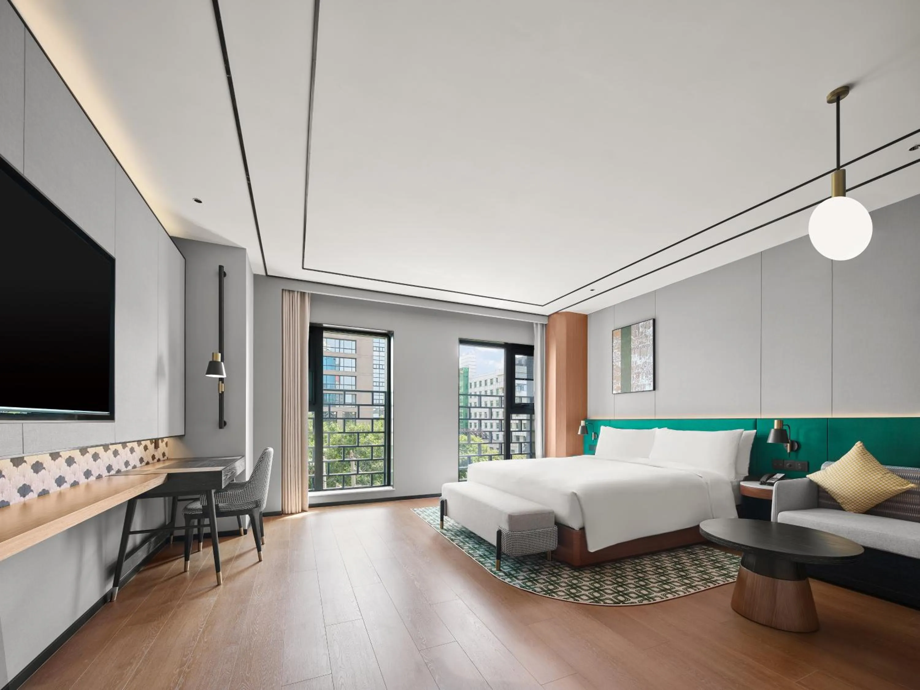 Bed in Hilton Garden Inn Xi'An Bell Tower