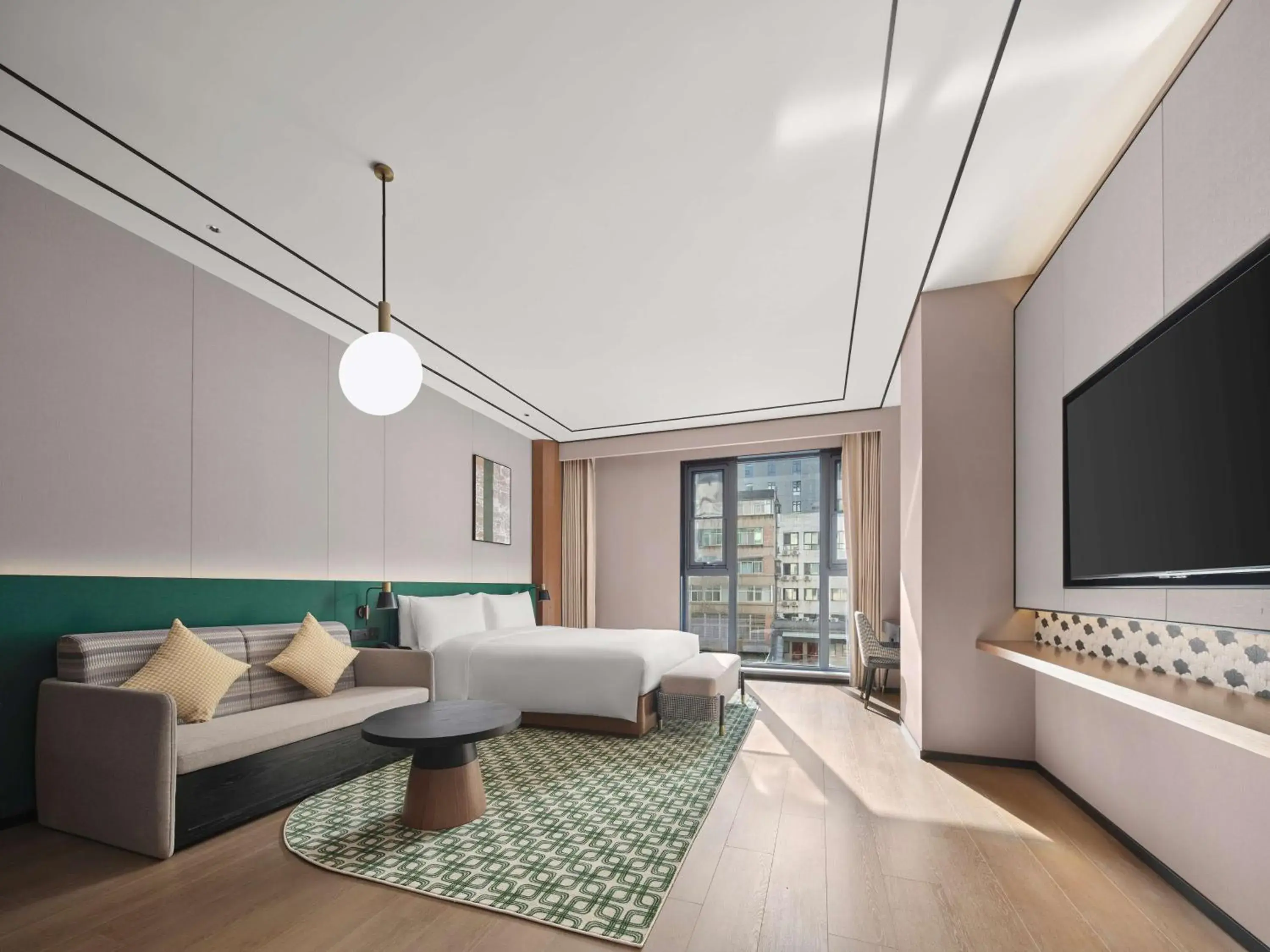 Deluxe King Room in Hilton Garden Inn Xi'An Bell Tower Deluxe King Room in Hilton Garden Inn Xi'An Bell Tower