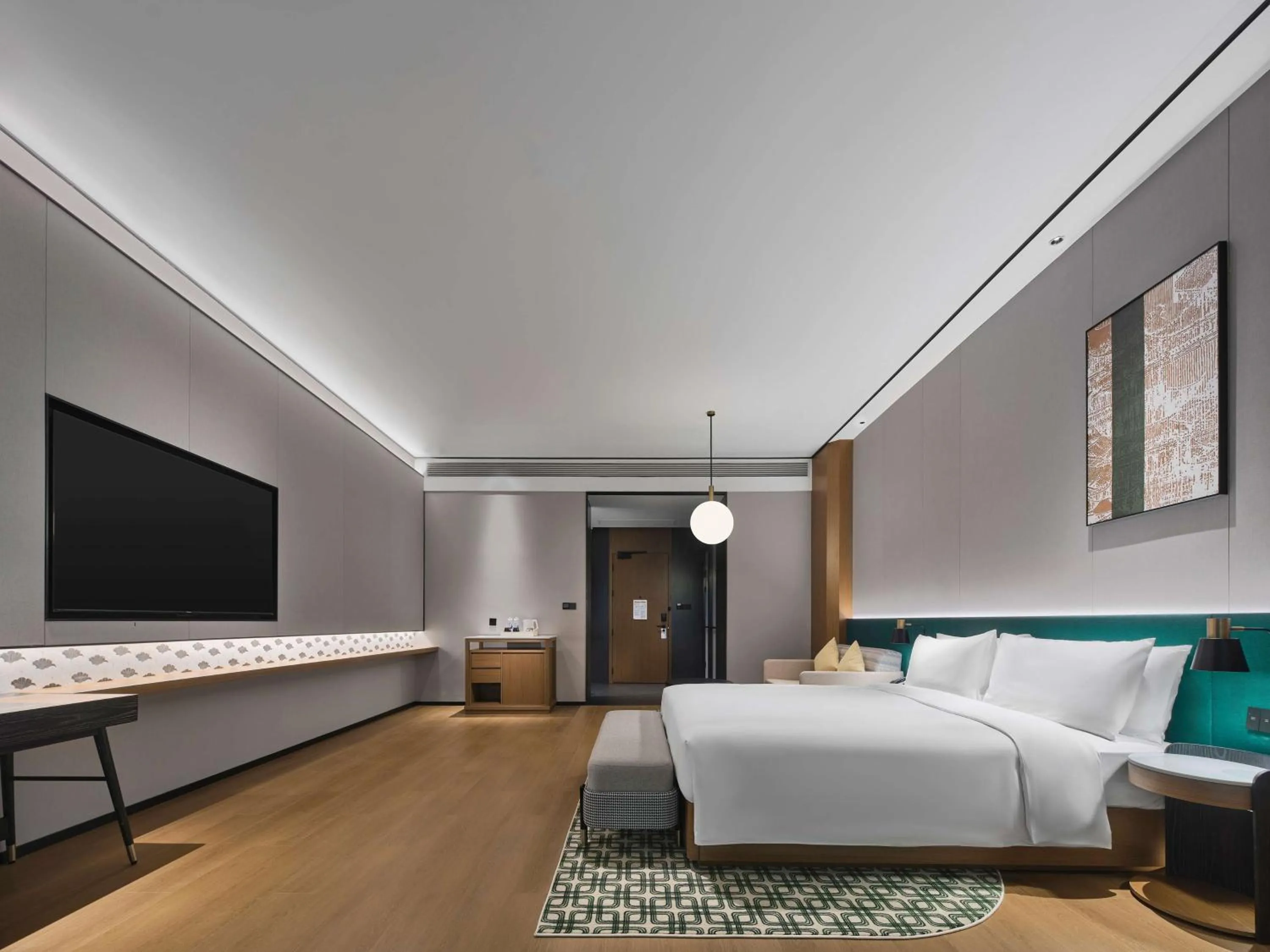 Bed in Hilton Garden Inn Xi'An Bell Tower