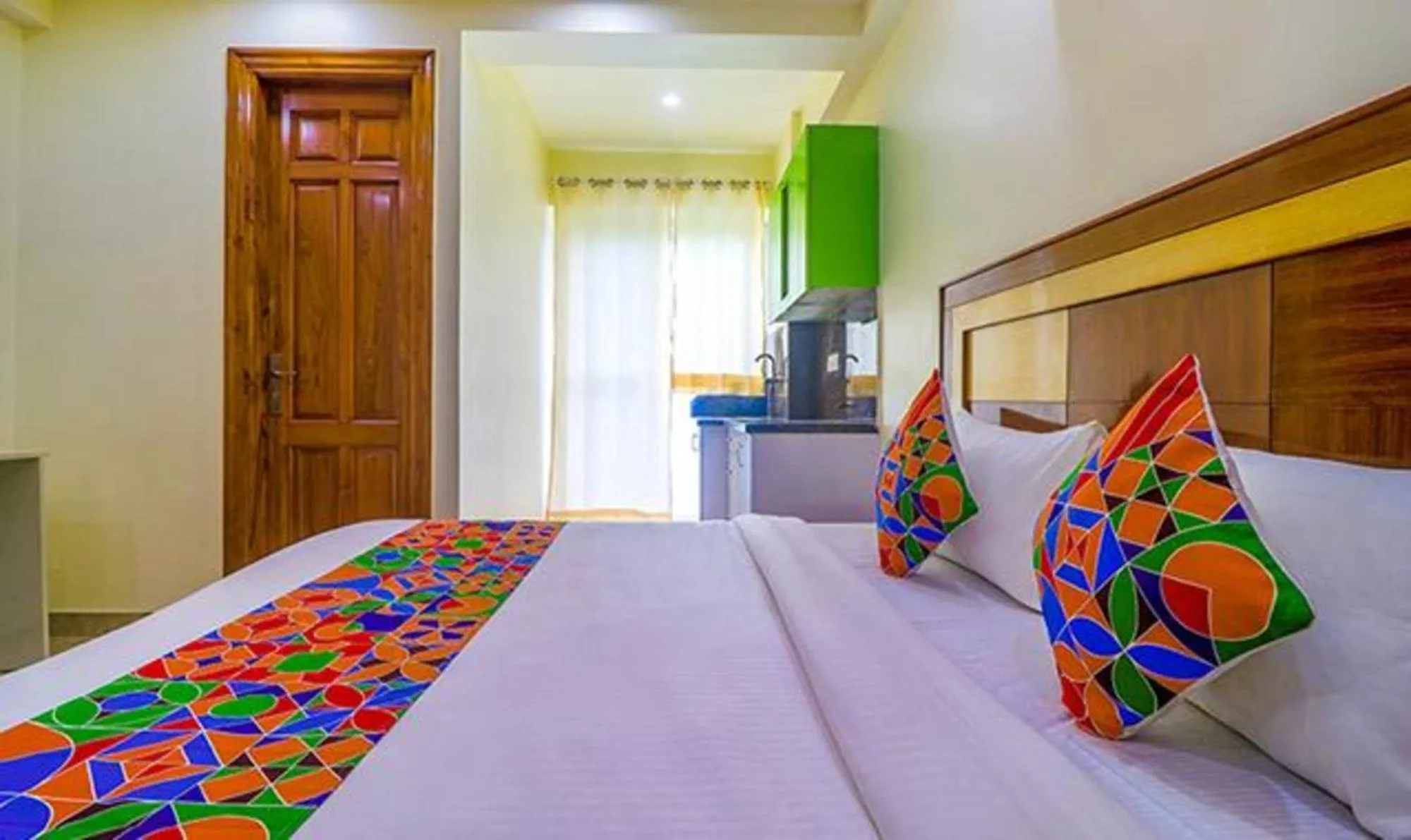 Bed in FabHotel Star Corporate Suite Near Medanta-The Medicity & Park Hospital, Gurugram