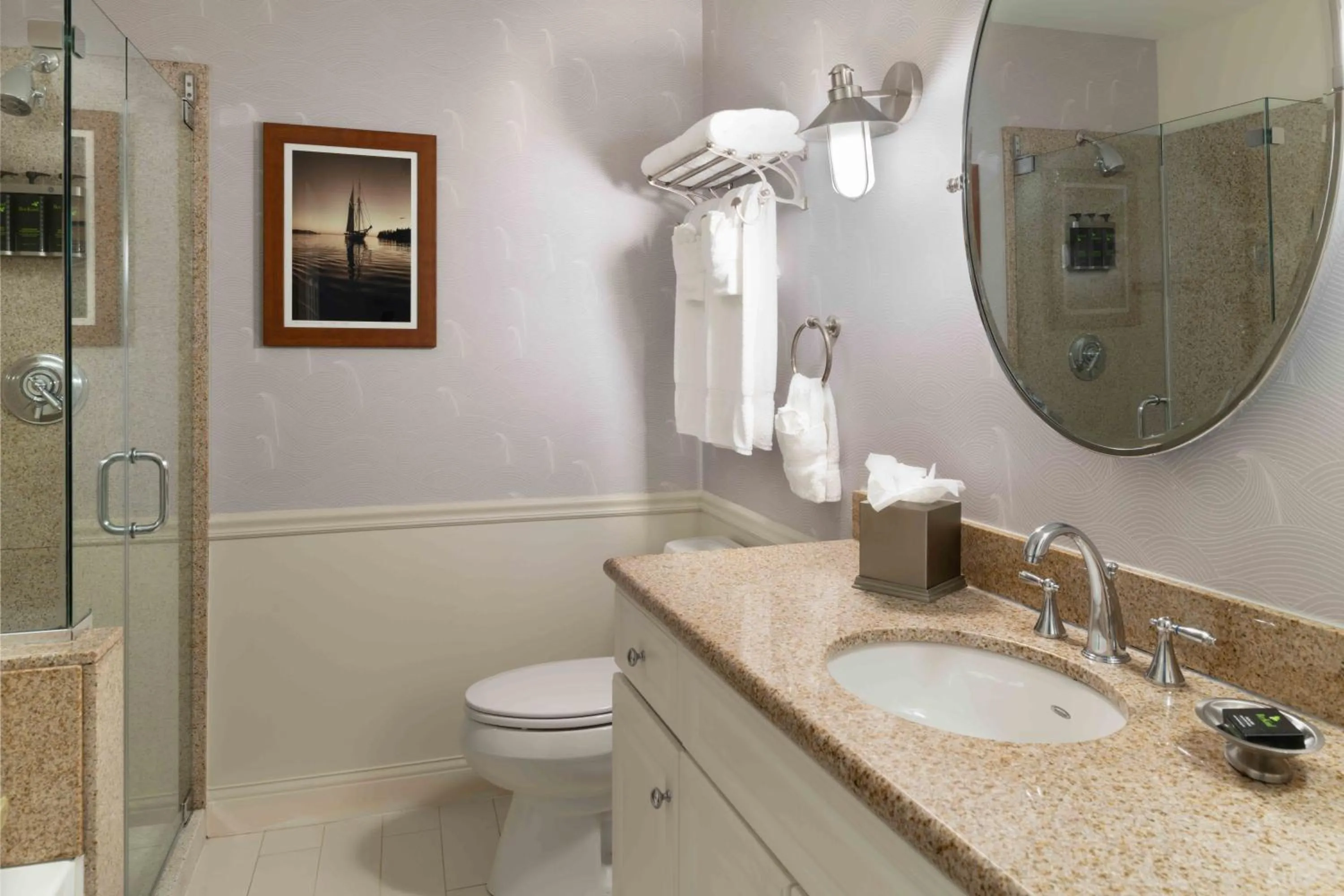 Bathroom in Portland Harbor Hotel