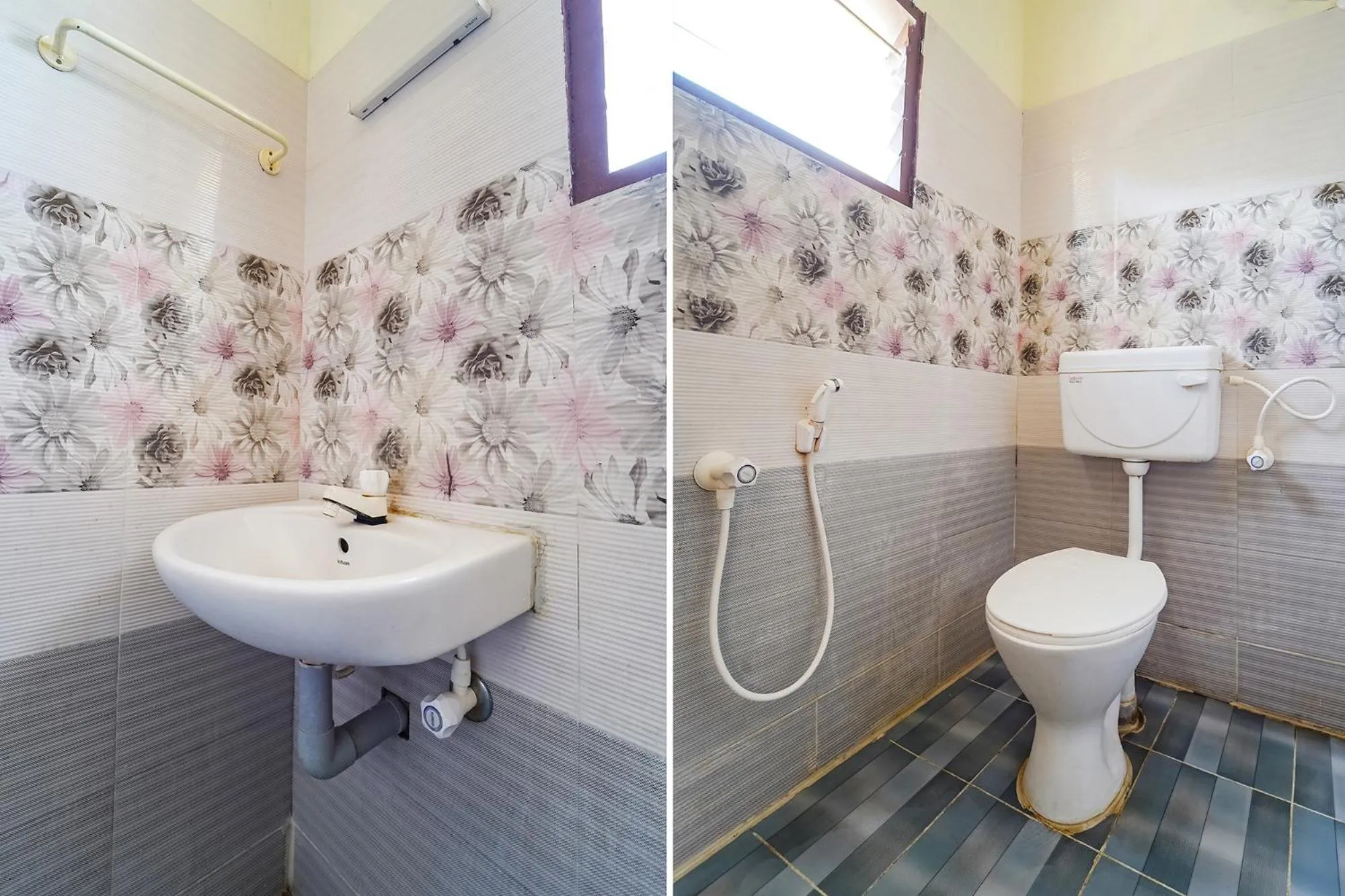 Bathroom in Via Aarudras Residency - Nr Coimbatore Airport