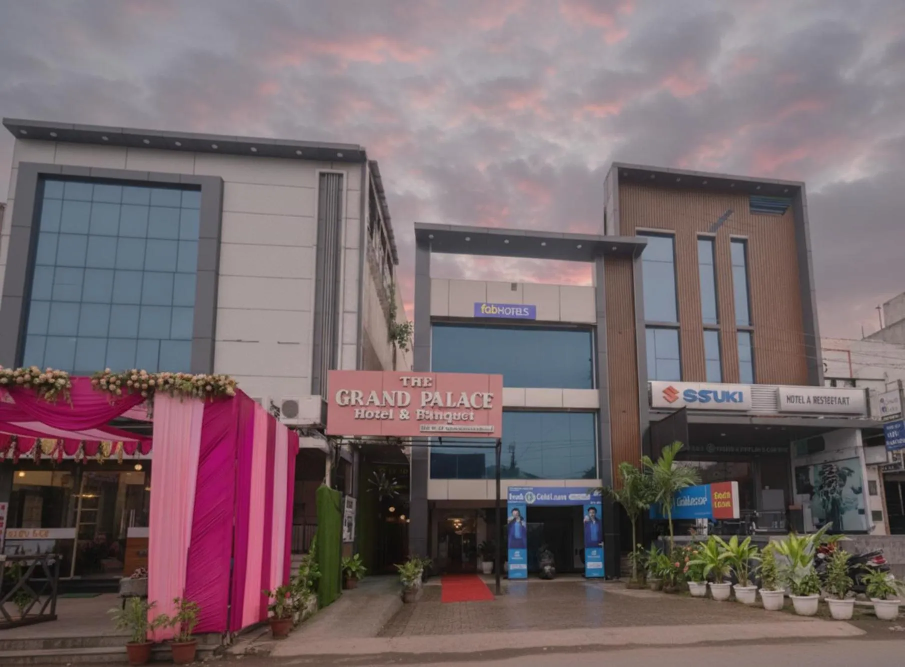 Property building in Via The Grand Palace Near Fortis Escort Hospital