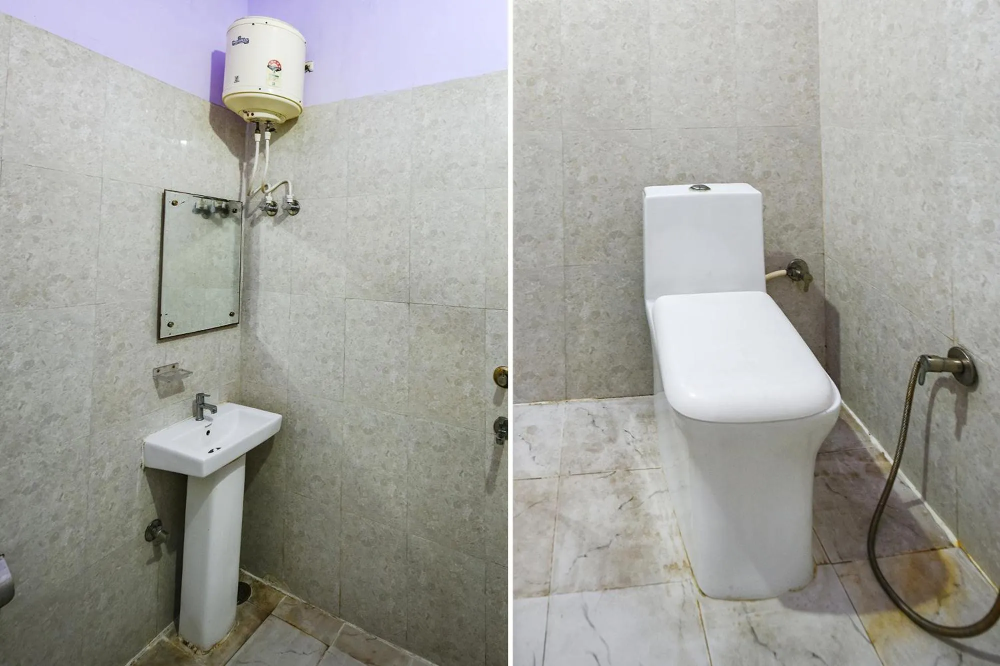 Bathroom in Via The Grand Palace Near Fortis Escort Hospital