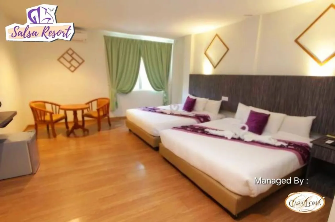 Bed in Salsa Resort Langkawi By Casa Loma