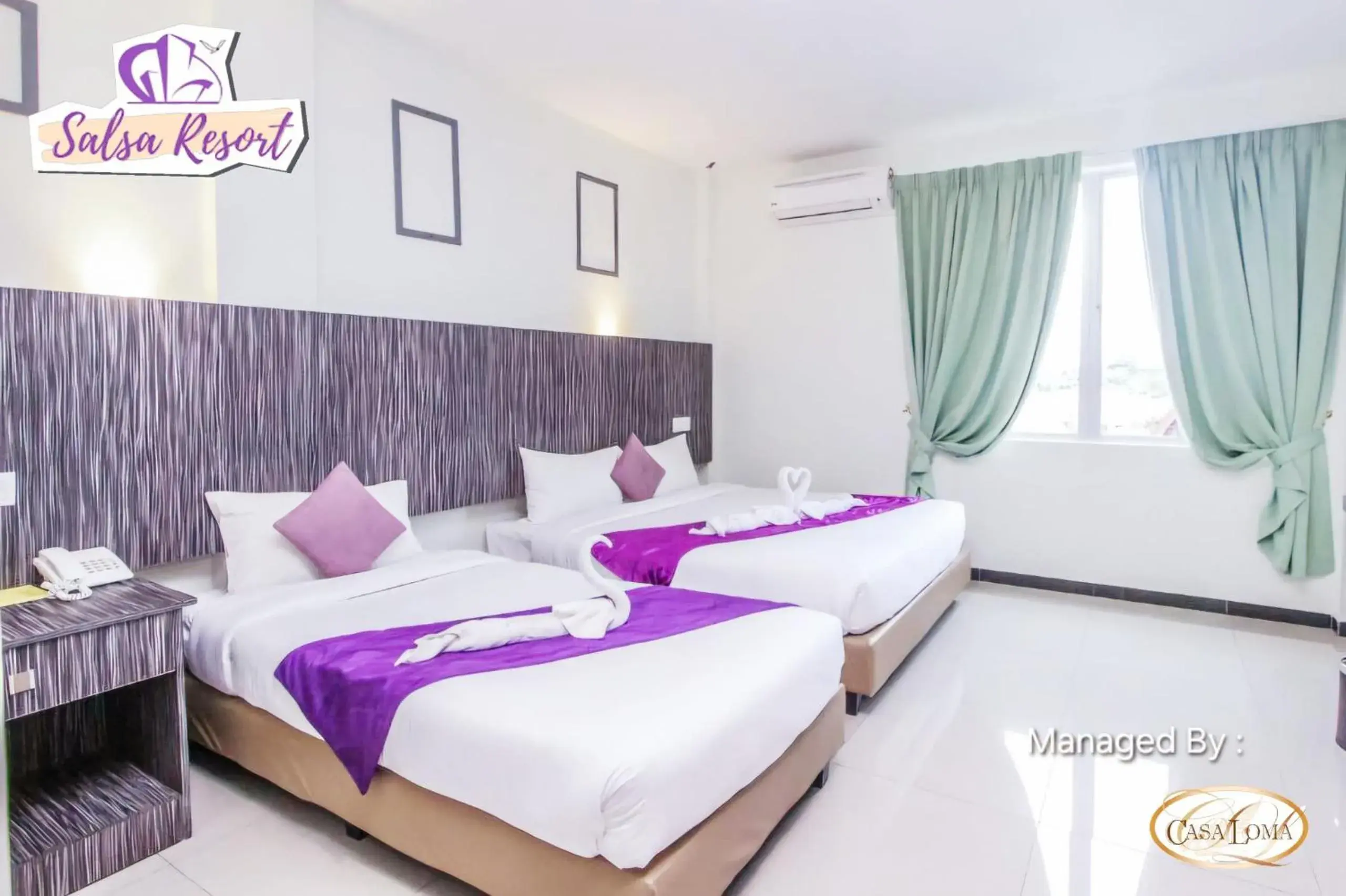 Deluxe Triple Room in Salsa Resort Langkawi By Casa Loma Deluxe Triple Room in Salsa Resort Langkawi By Casa Loma