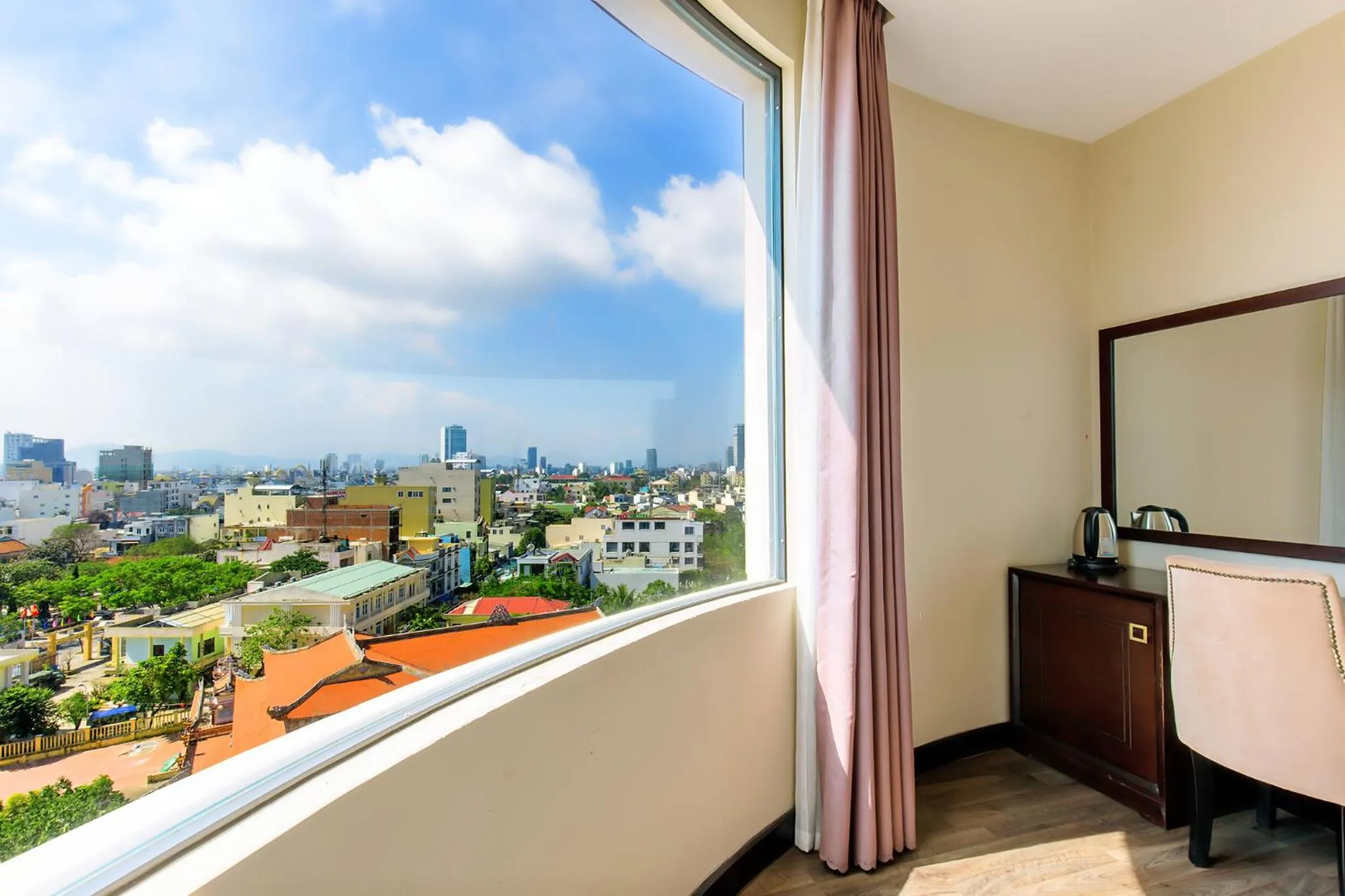 City view in Ocean Haven Hotel