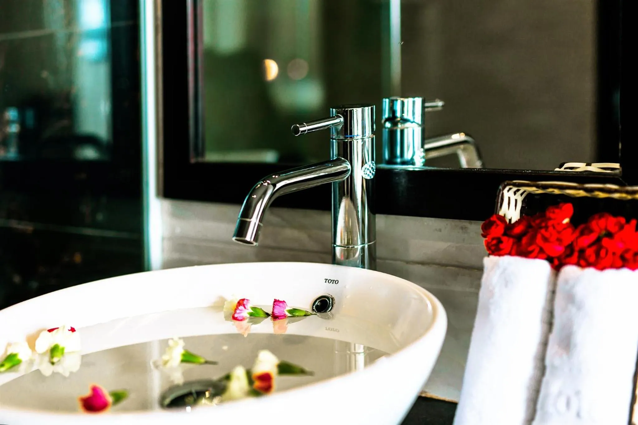 Bathroom in Ocean Haven Hotel