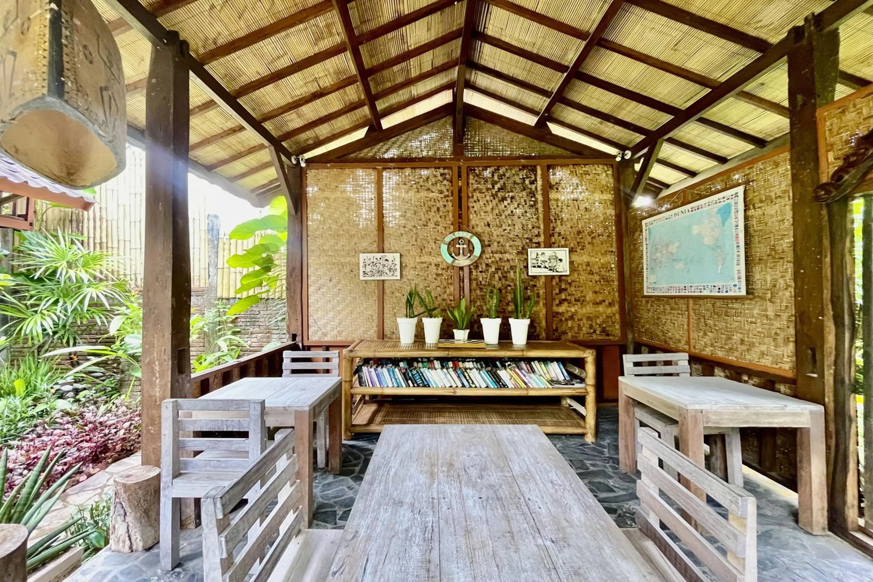 Seating area in Raja's Bungalows