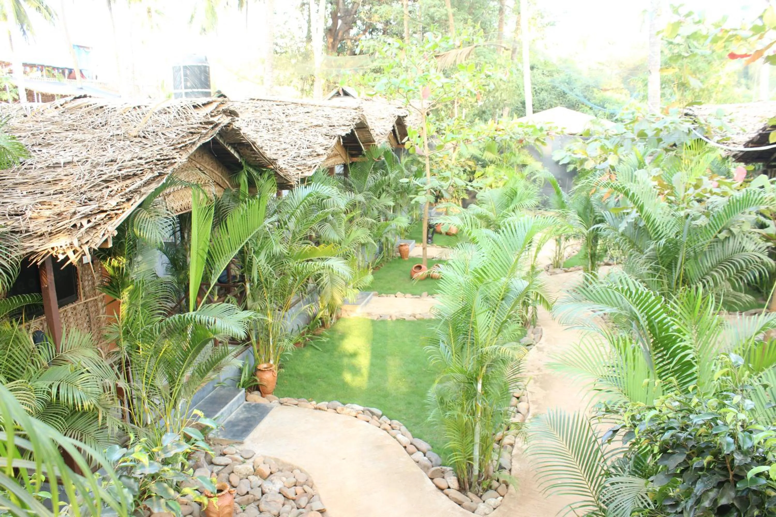 Garden in Sea Shades Palolem Resort