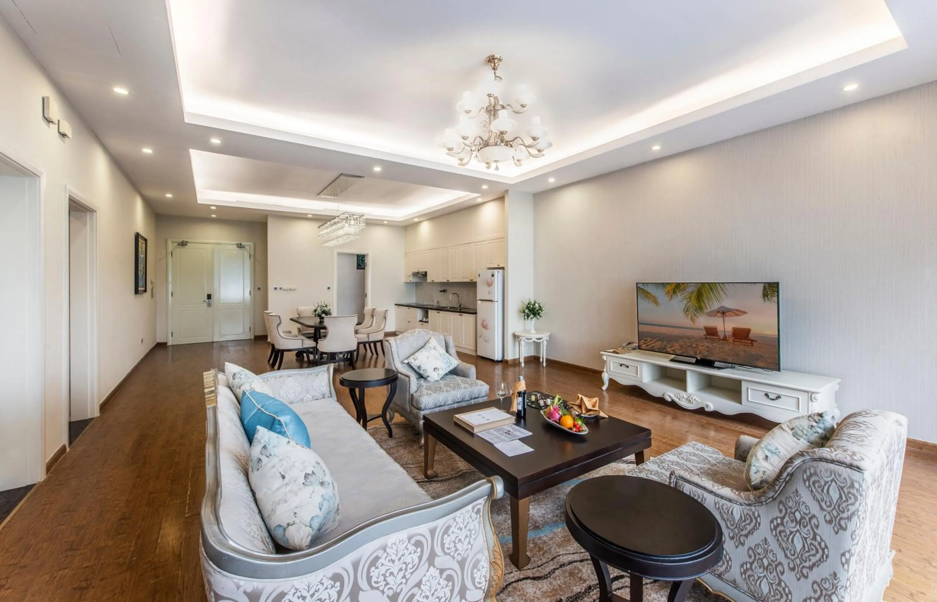 Living room in Vinpearl Resort & Spa Nha Trang Bay