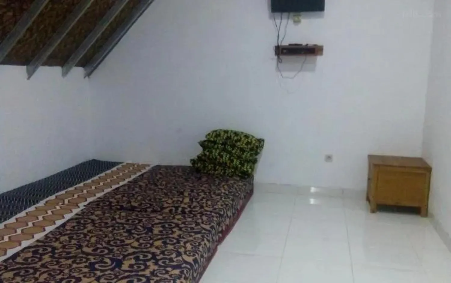 Bed in Villa Blue Ocean Tanjung Lesung