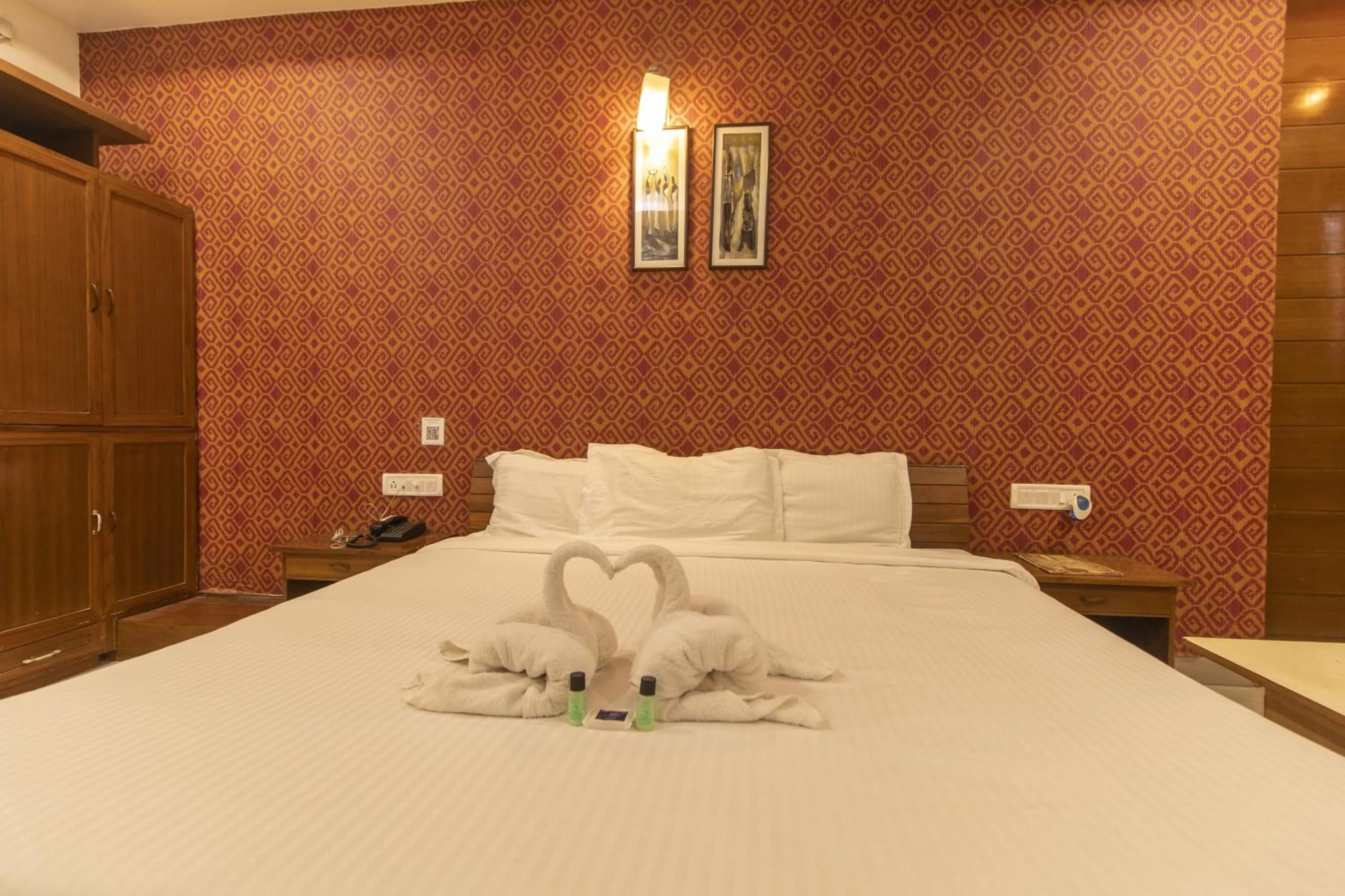 Bed in WOW STAYZ2 Misty Meadows