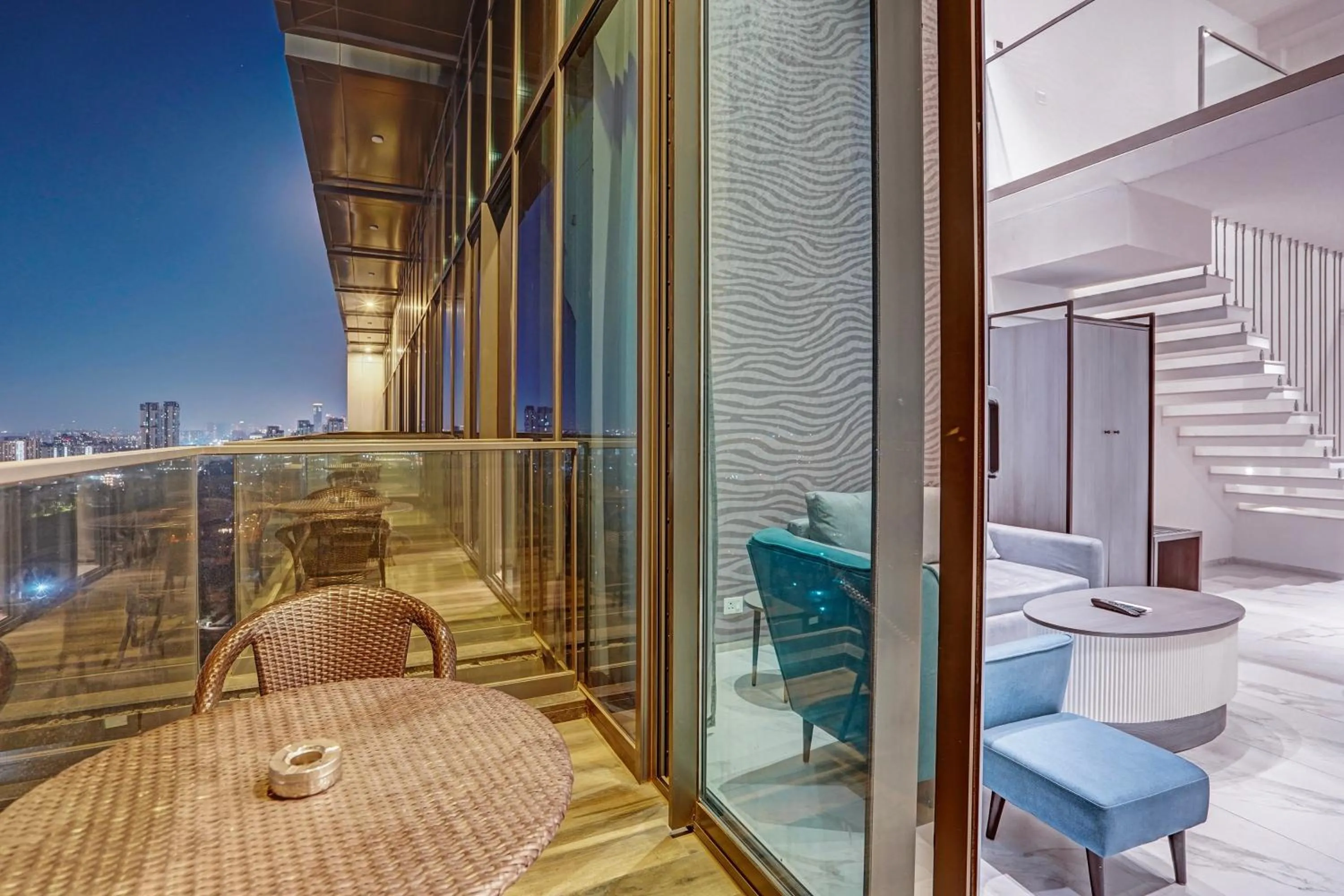 Balcony/Terrace in Sunday Hotel & Residences by CheckIn Gurugram