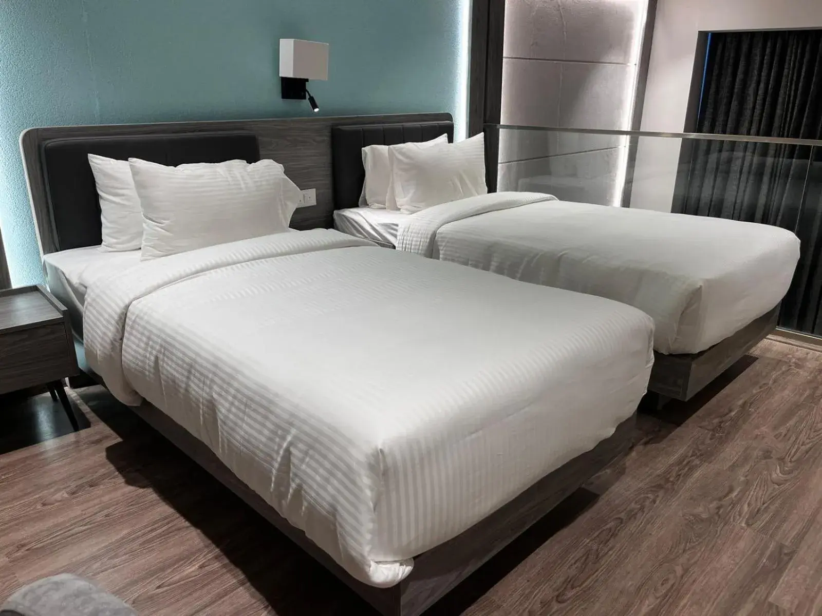 Duplex Premium Suite Twin Bed with Balcony in Sunday Hotel & Residences by CheckIn Gurugram Duplex Premium Suite Twin Bed with Balcony in Sunday Hotel & Residences by CheckIn Gurugram
