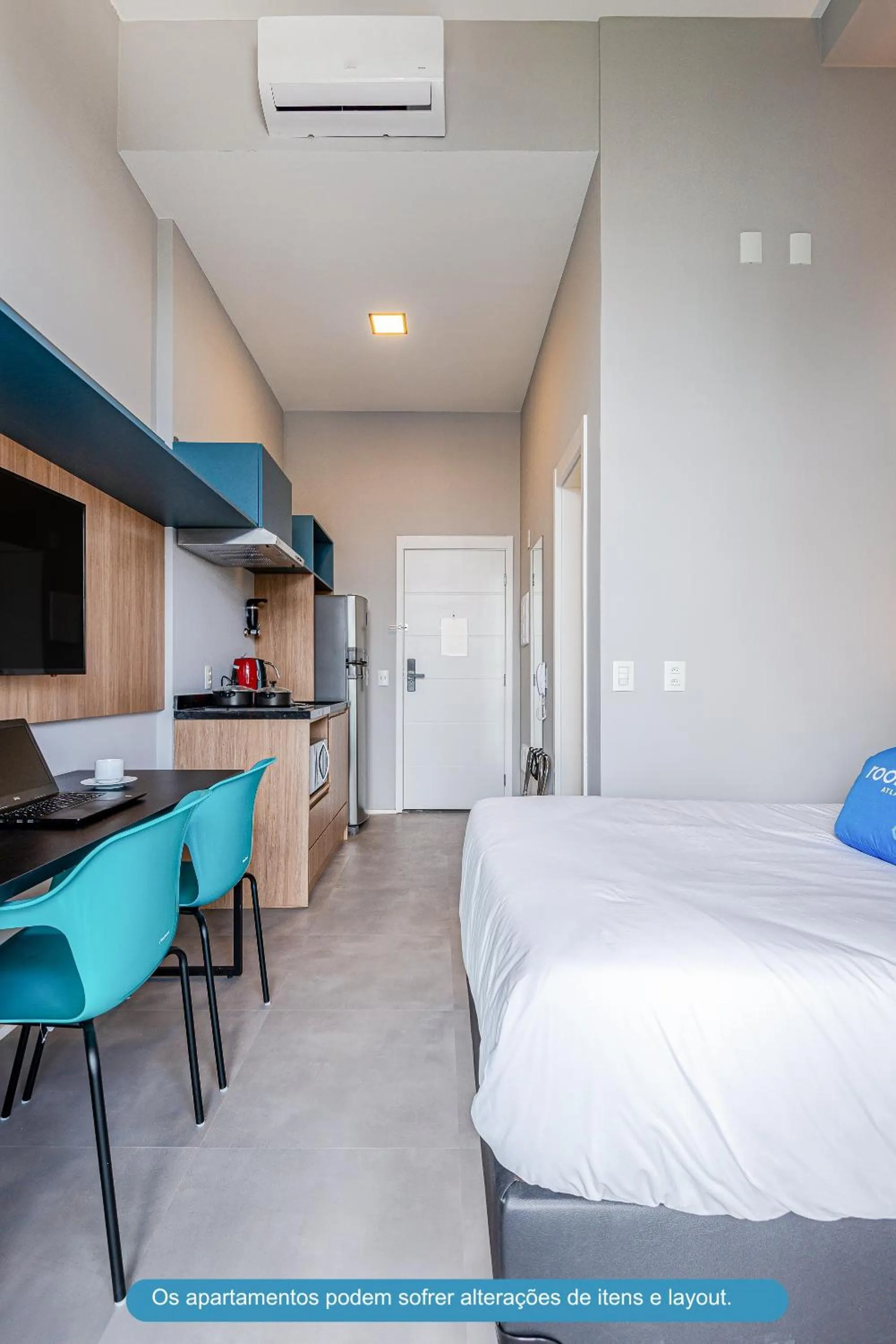 Bedroom, Bed in Roomo Transamerica SP Brooklin 370