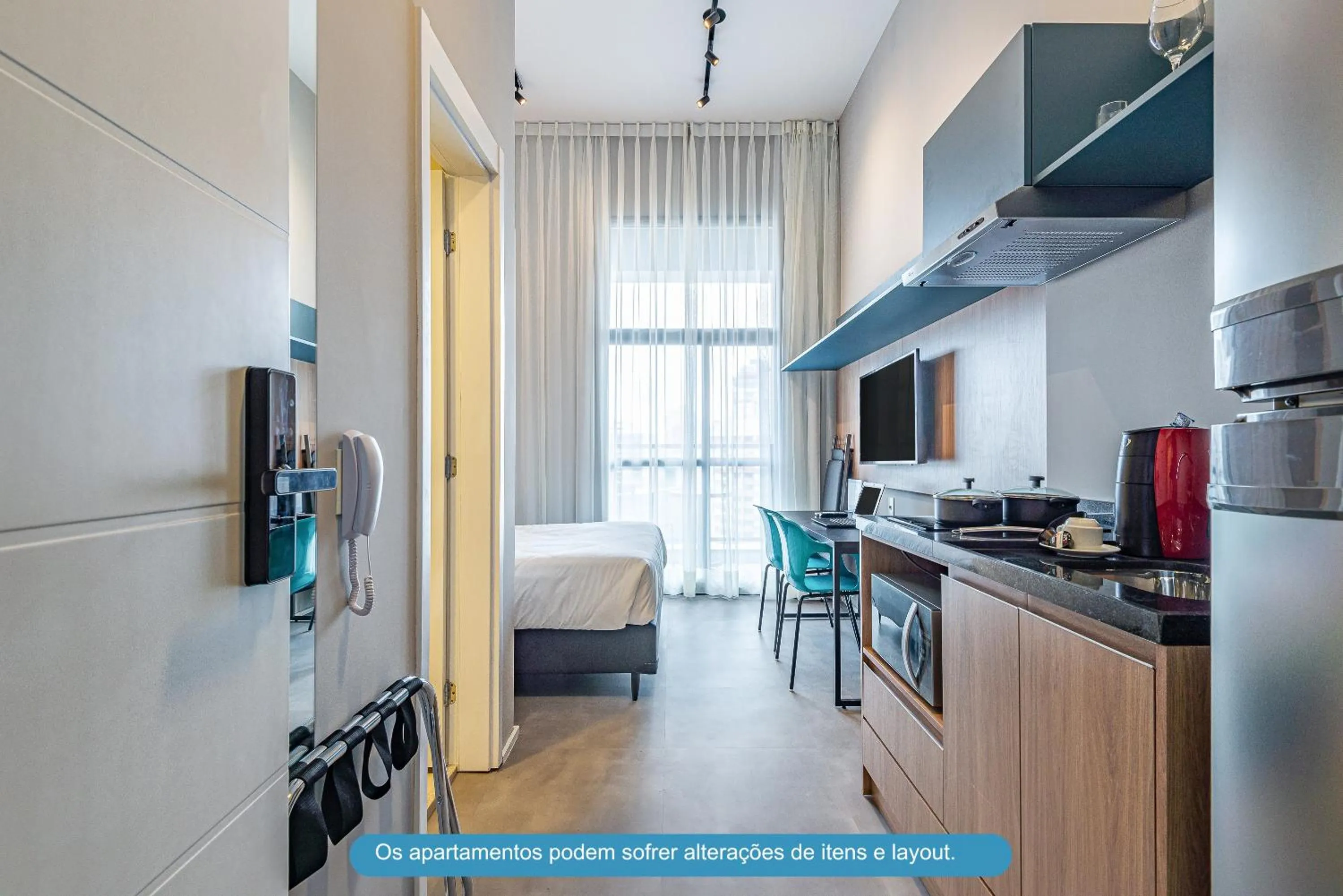 Photo of the whole room, Bed in Roomo Transamerica SP Brooklin 370