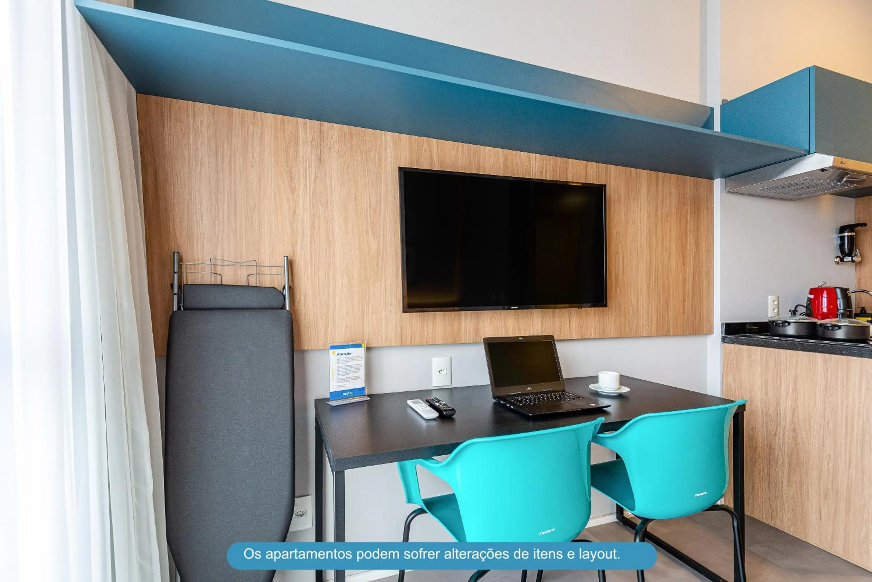 TV and multimedia in Roomo Transamerica SP Brooklin 370