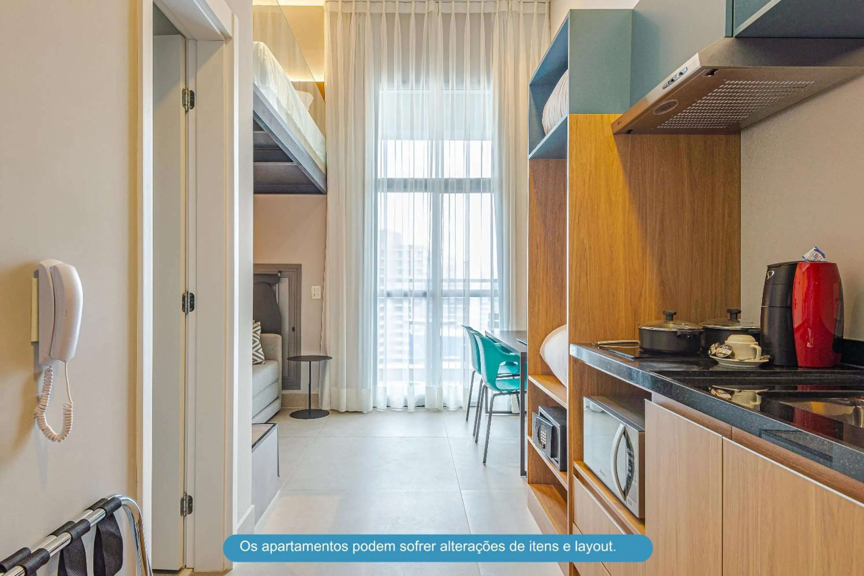 Photo of the whole room in Roomo Transamerica SP Brooklin 370