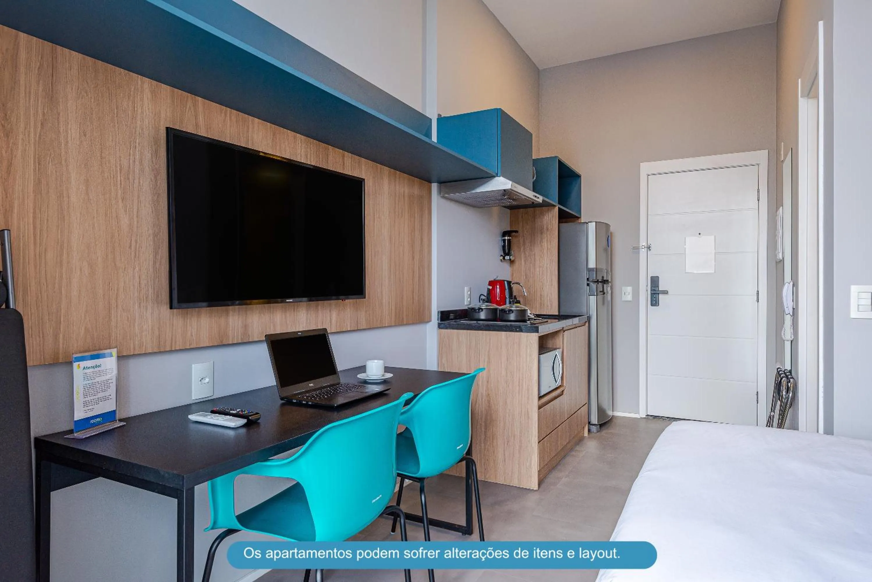 TV and multimedia, Bed in Roomo Transamerica SP Brooklin 370