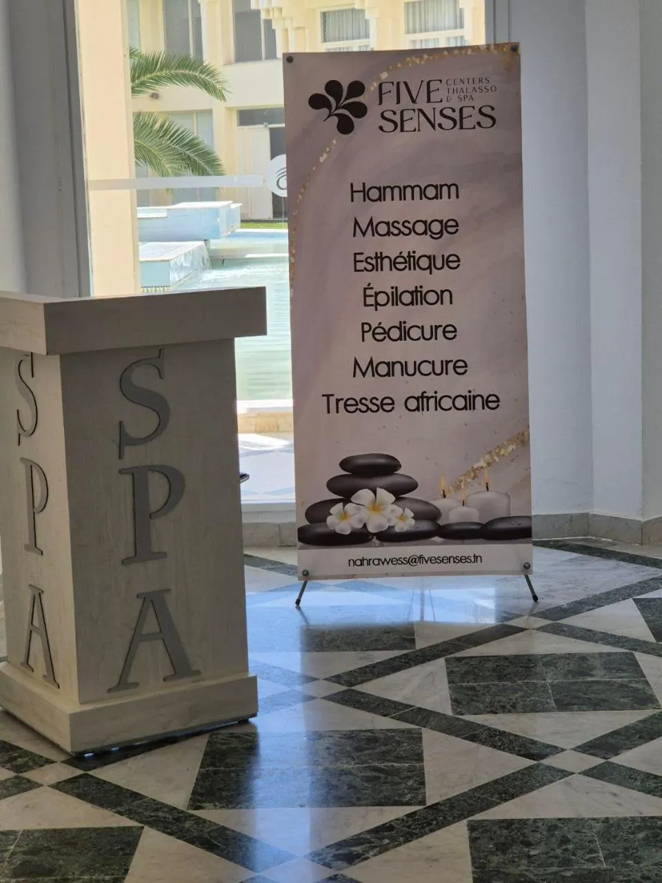 Spa and wellness centre/facilities in Nahrawess Resort & Thalasso