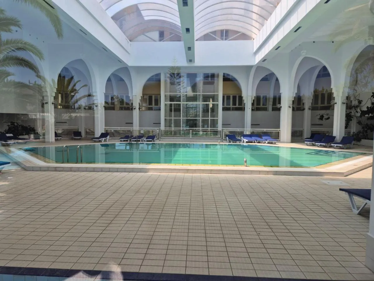 Swimming pool in Nahrawess Resort & Thalasso