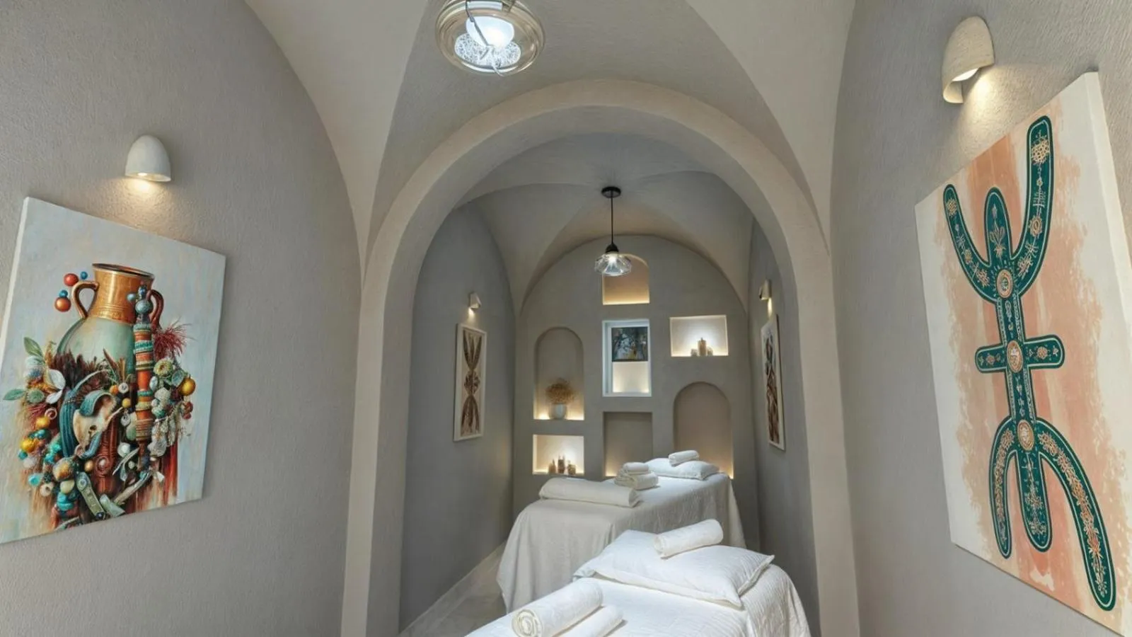 Spa and wellness centre/facilities, Bed in Nahrawess Resort & Thalasso