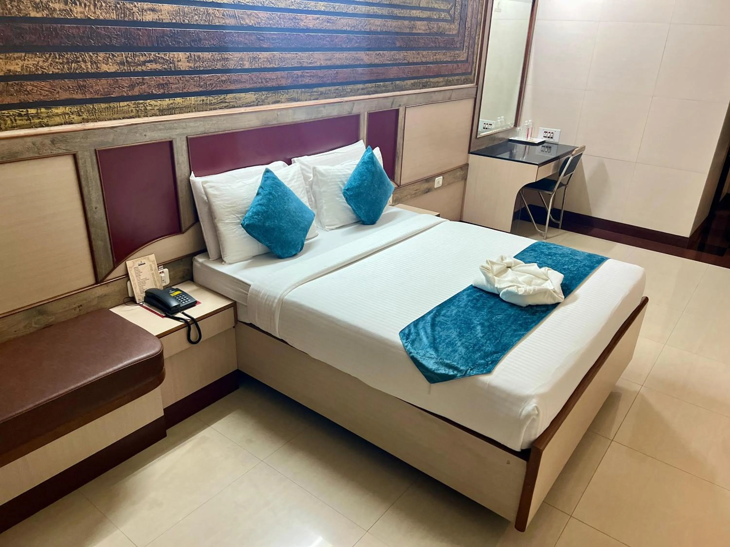 Bedroom, Bed in The Grand Krishna Rooms