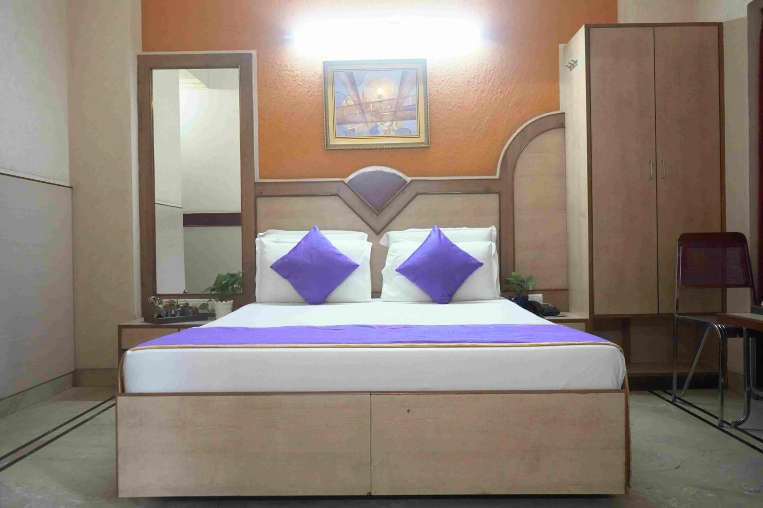 Bed in The Grand Krishna Rooms
