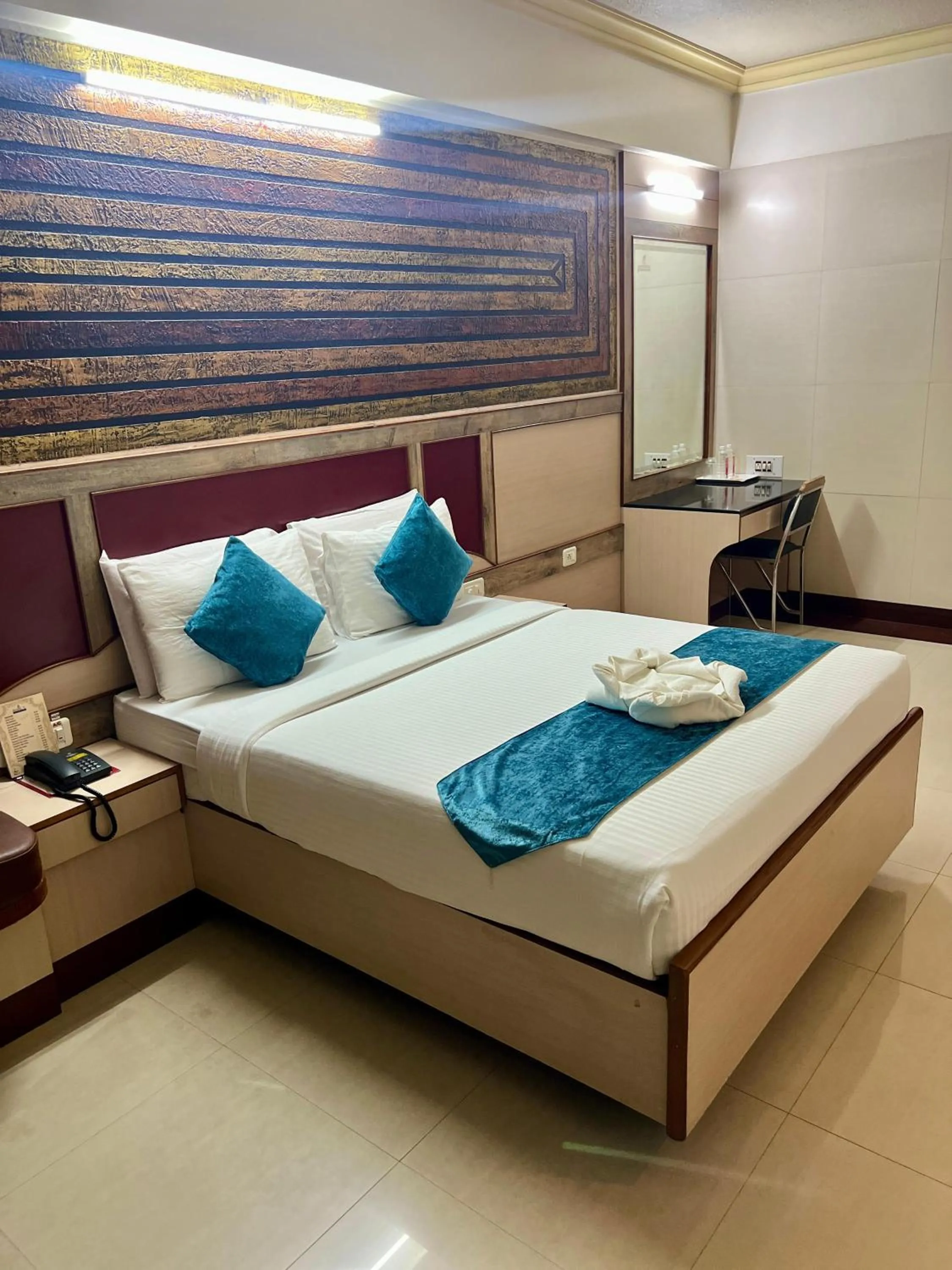 Bedroom, Bed in The Grand Krishna Rooms