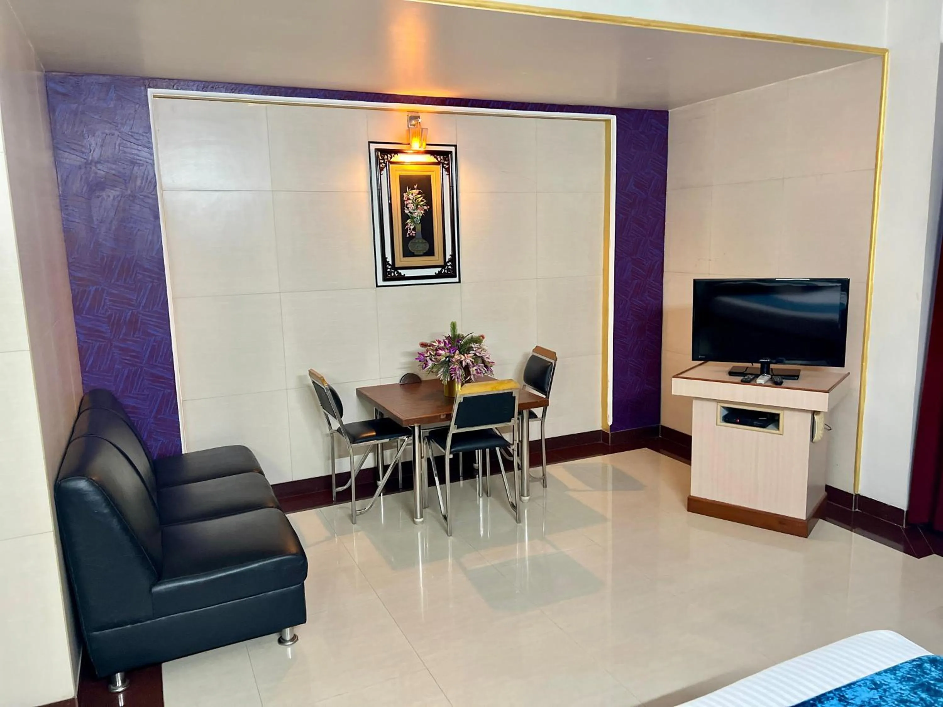 Living room in The Grand Krishna Rooms