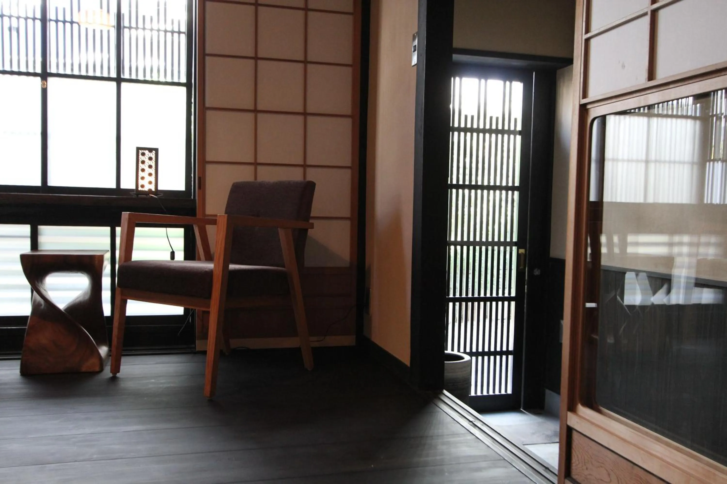 Living room in Brian Machiya Inn