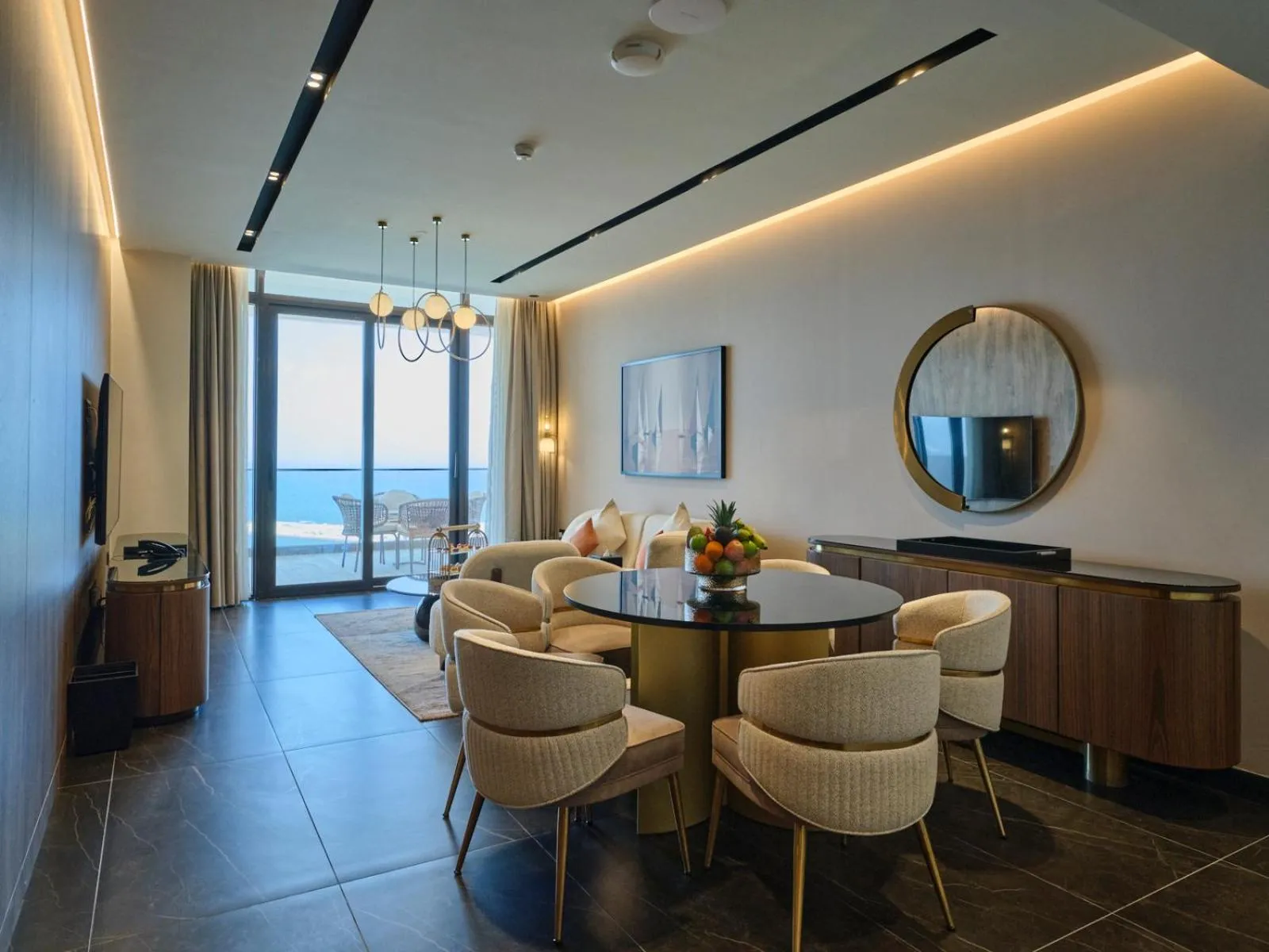 Living room in The OQ