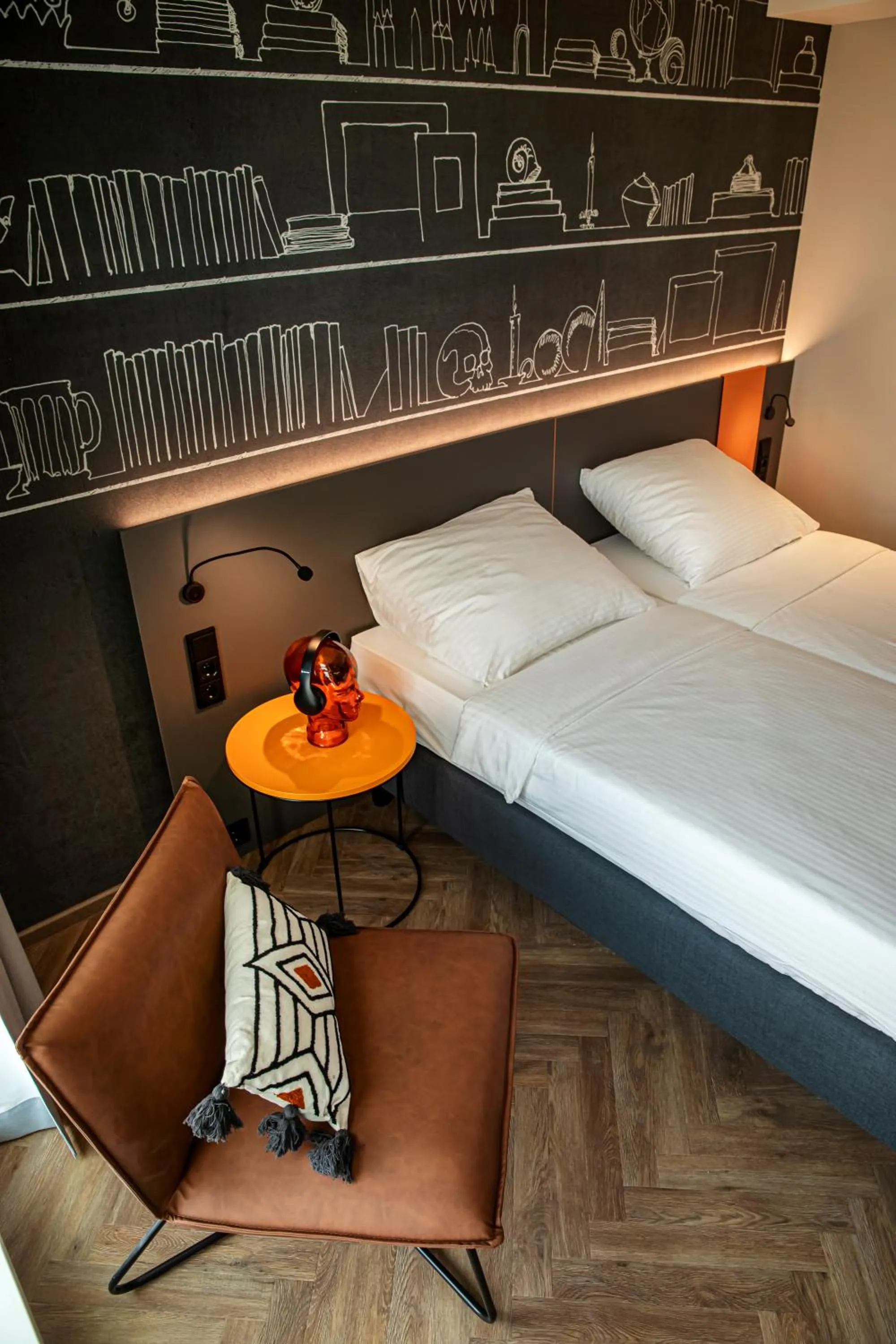 Bedroom, Bed in LOGINN Hotel Köln Airport