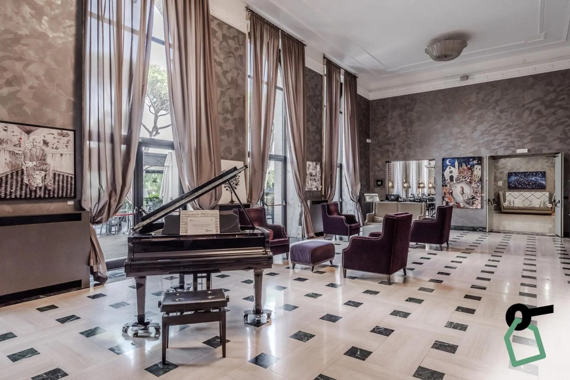 Lobby or reception in HOTIDAY Room Collection - Roma Cornelia