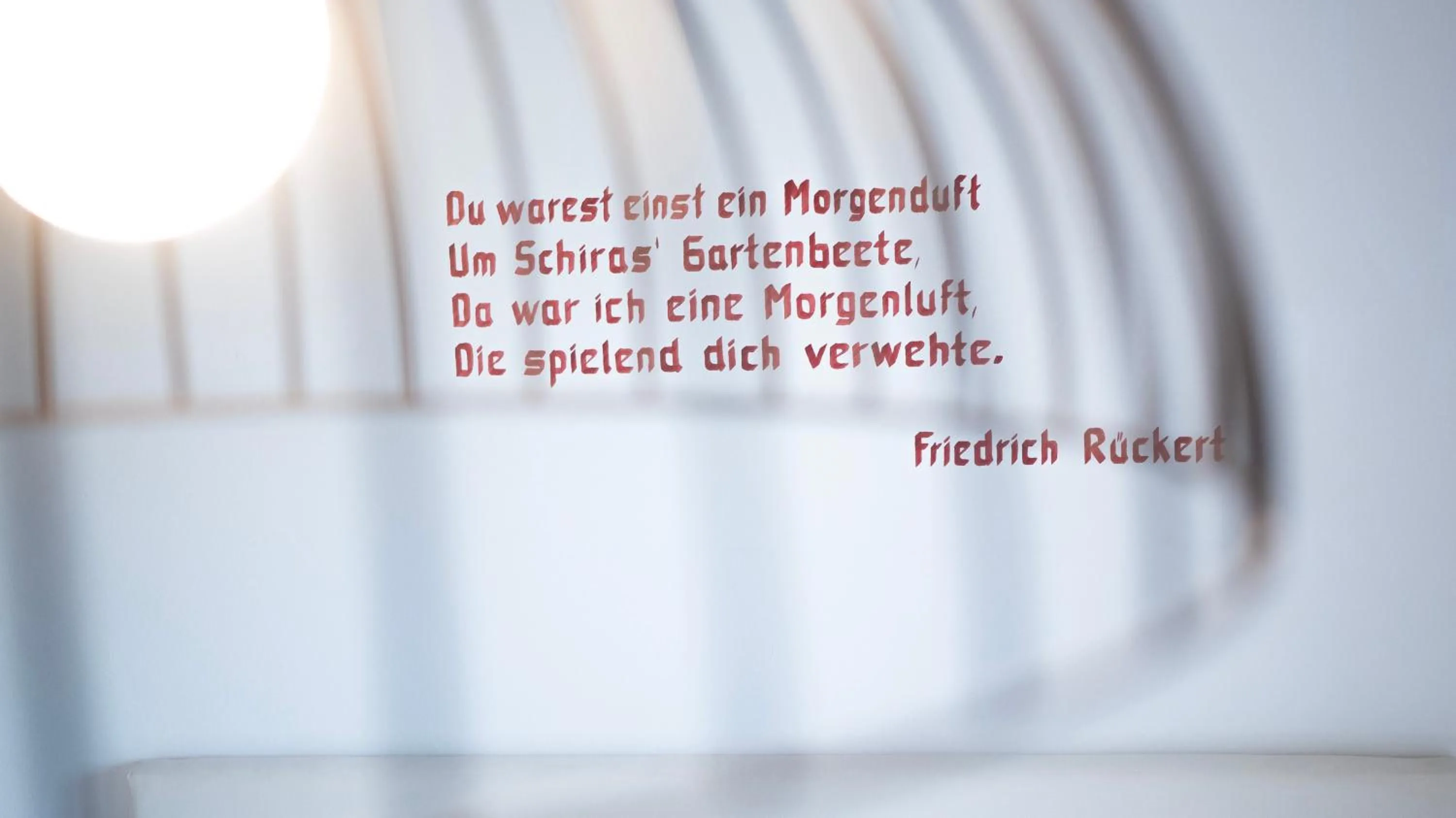 Decorative detail in Hotel Villa Rückert