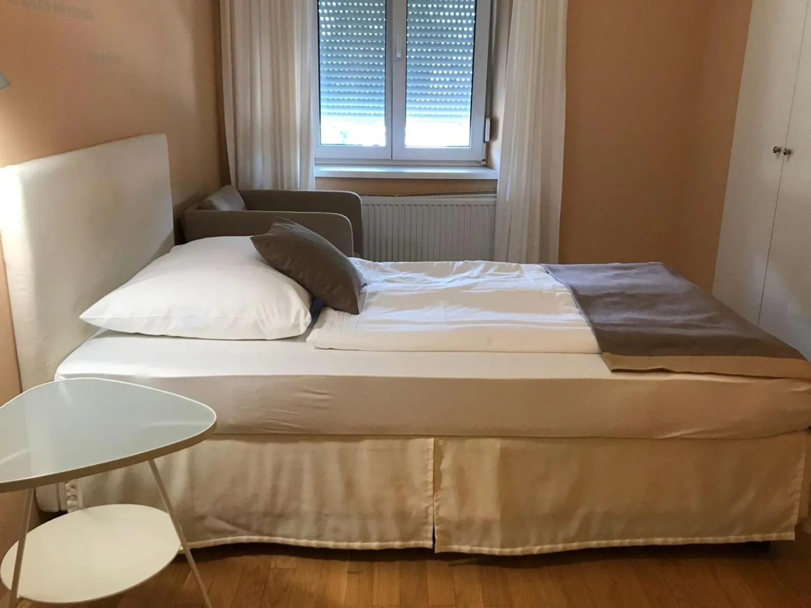 Bed in Hotel Villa Rückert