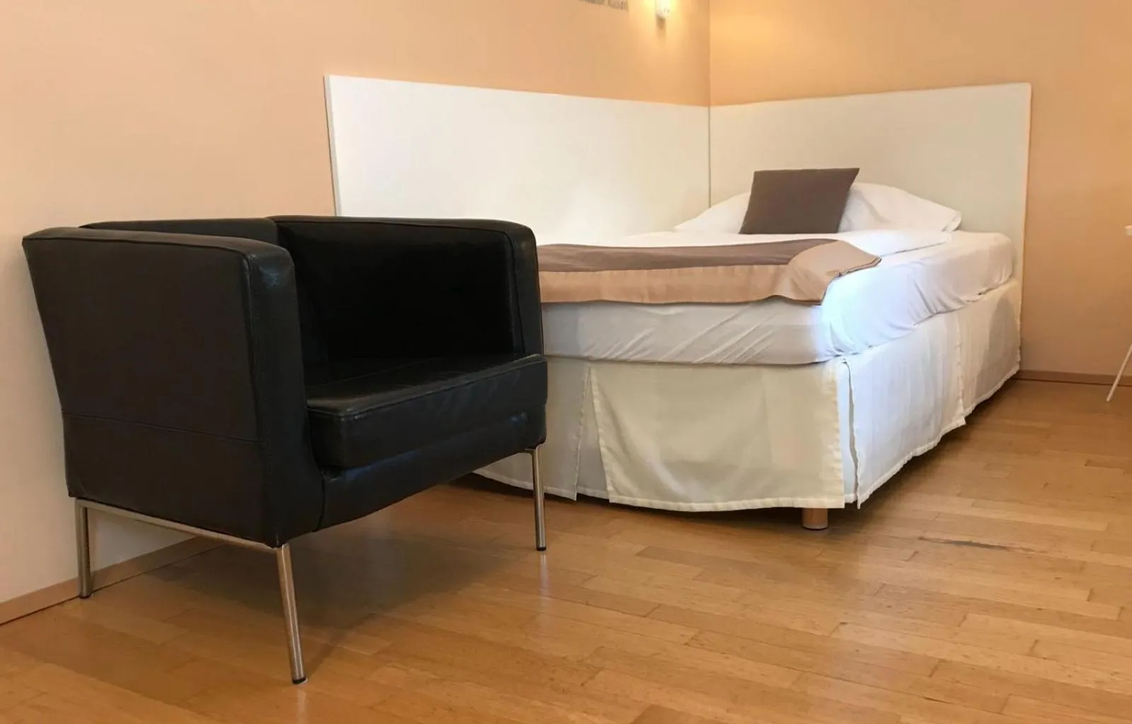 Bed in Hotel Villa Rückert