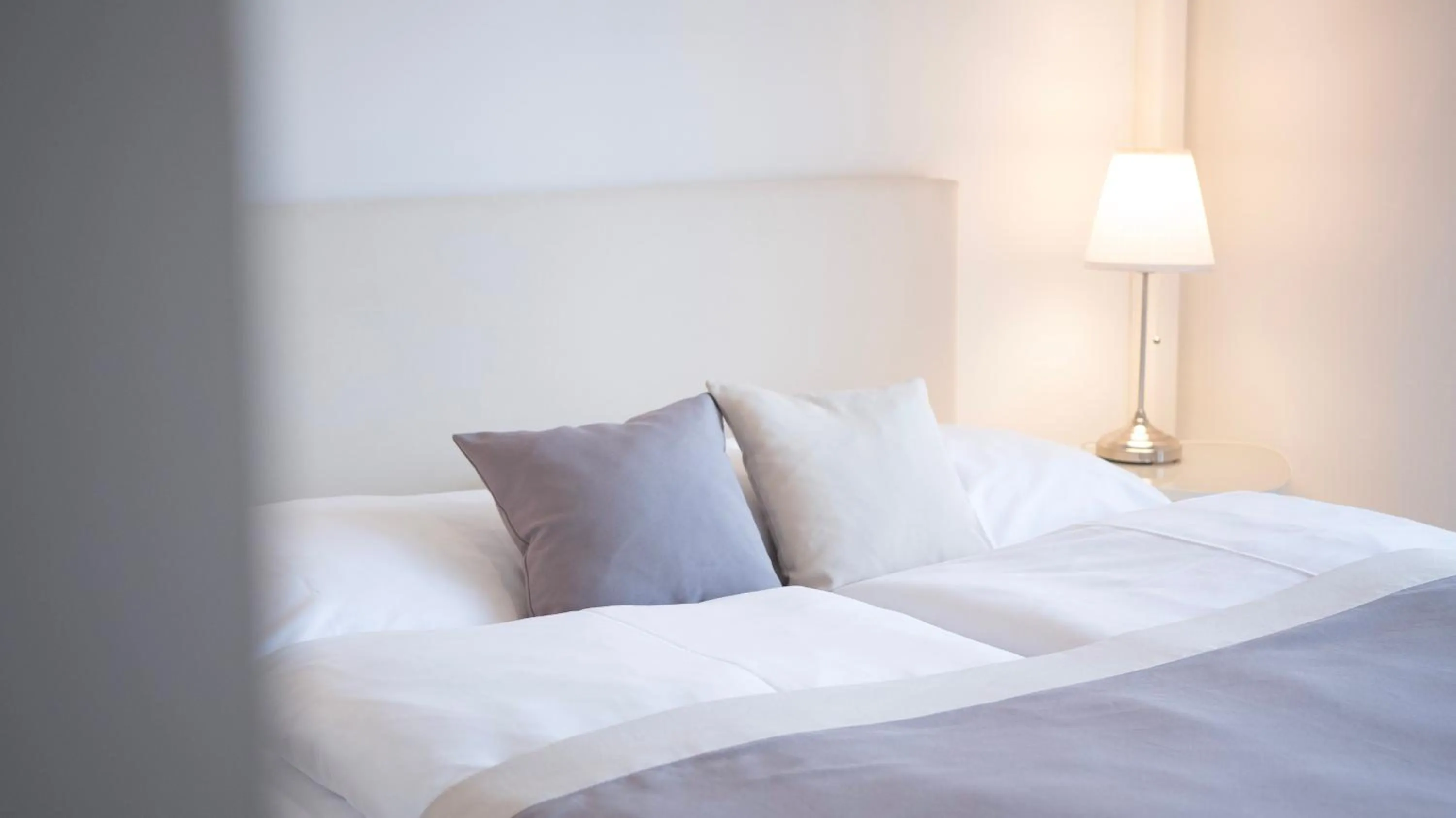 Bed in Hotel Villa Rückert