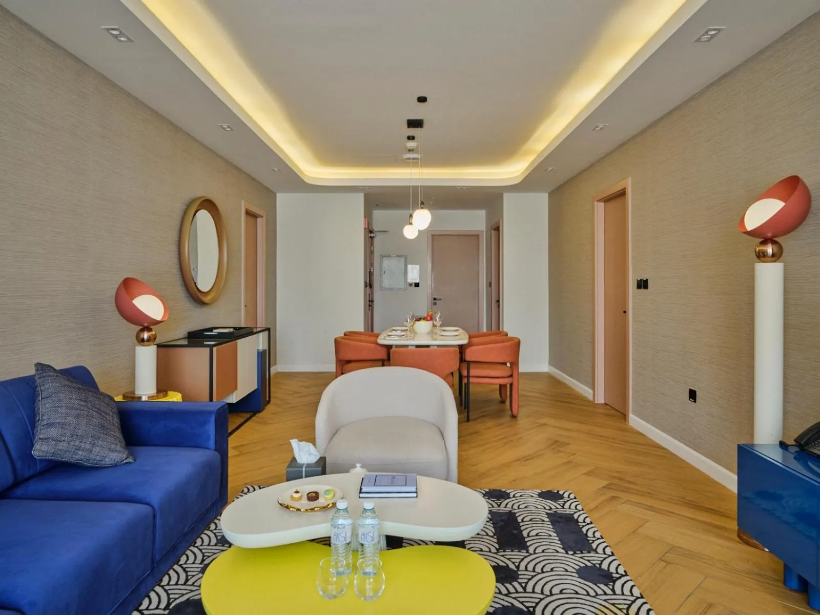 Living room in The Muse