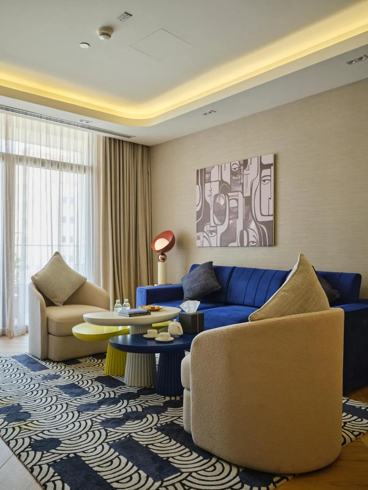 Living room in The Muse