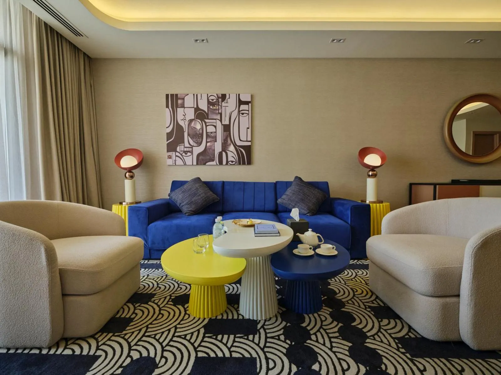 Living room in The Muse