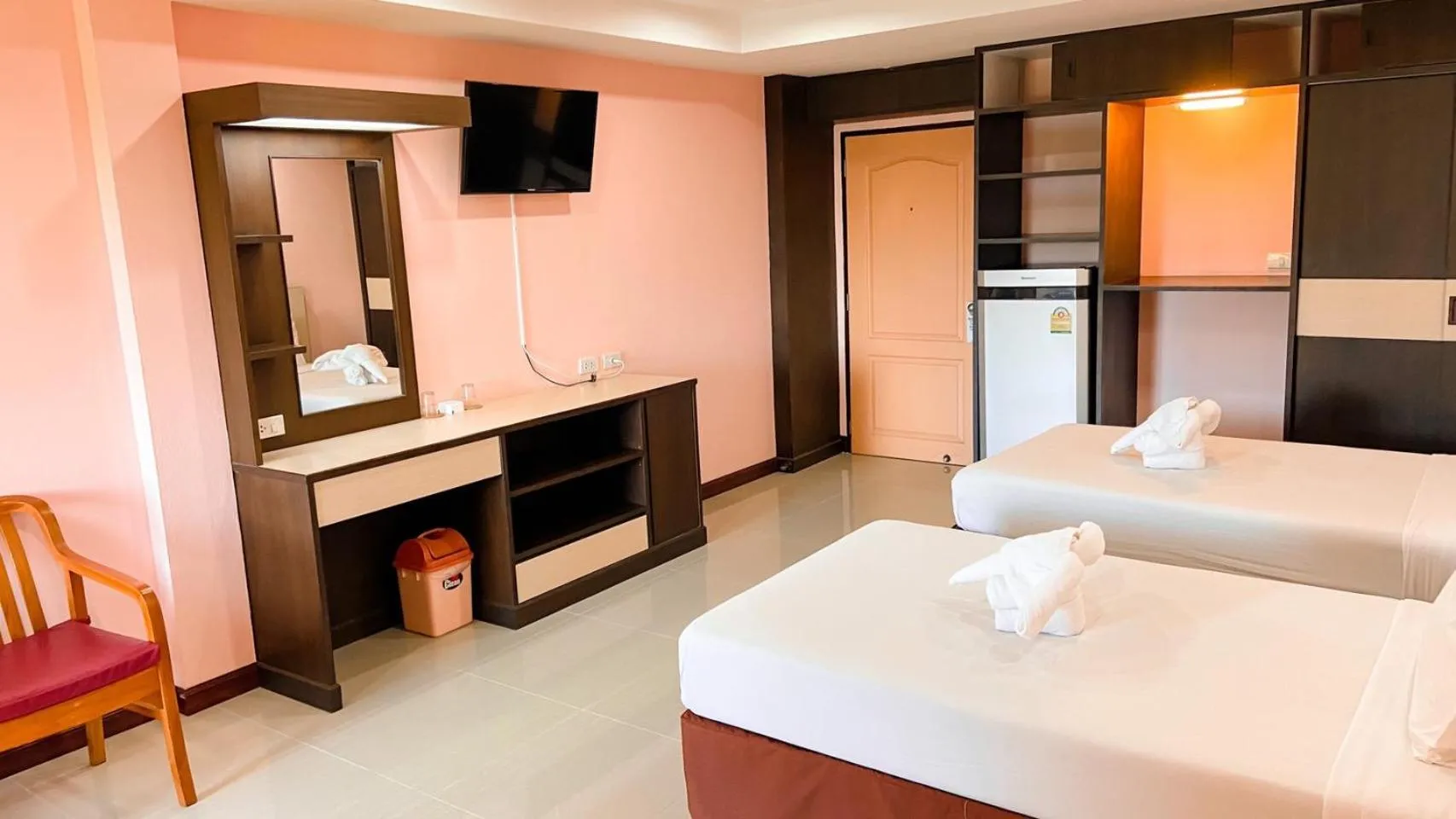 TV and multimedia, Bed in AA Pattaya Ville
