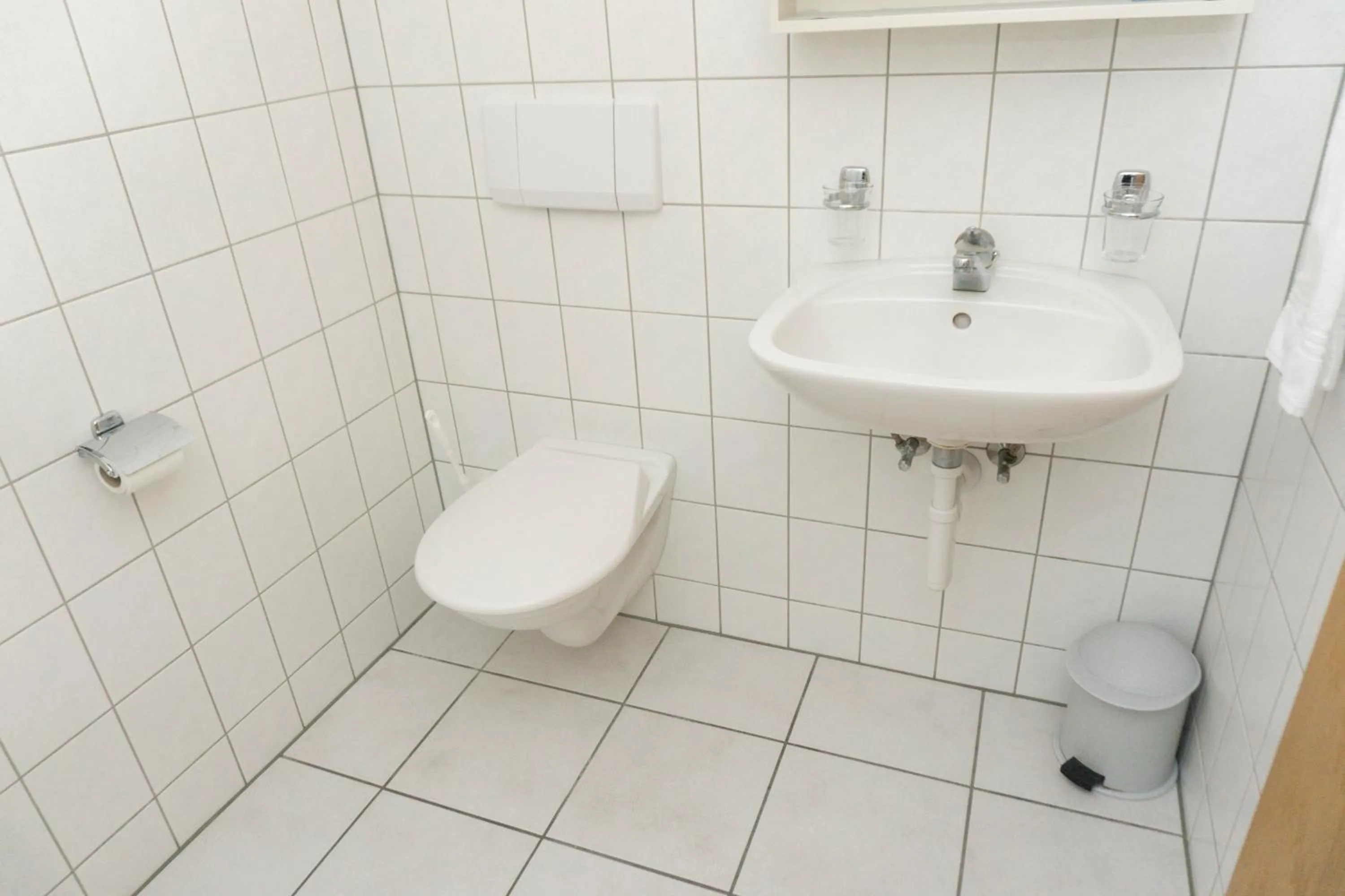 Bathroom in Speiserestaurant Traube