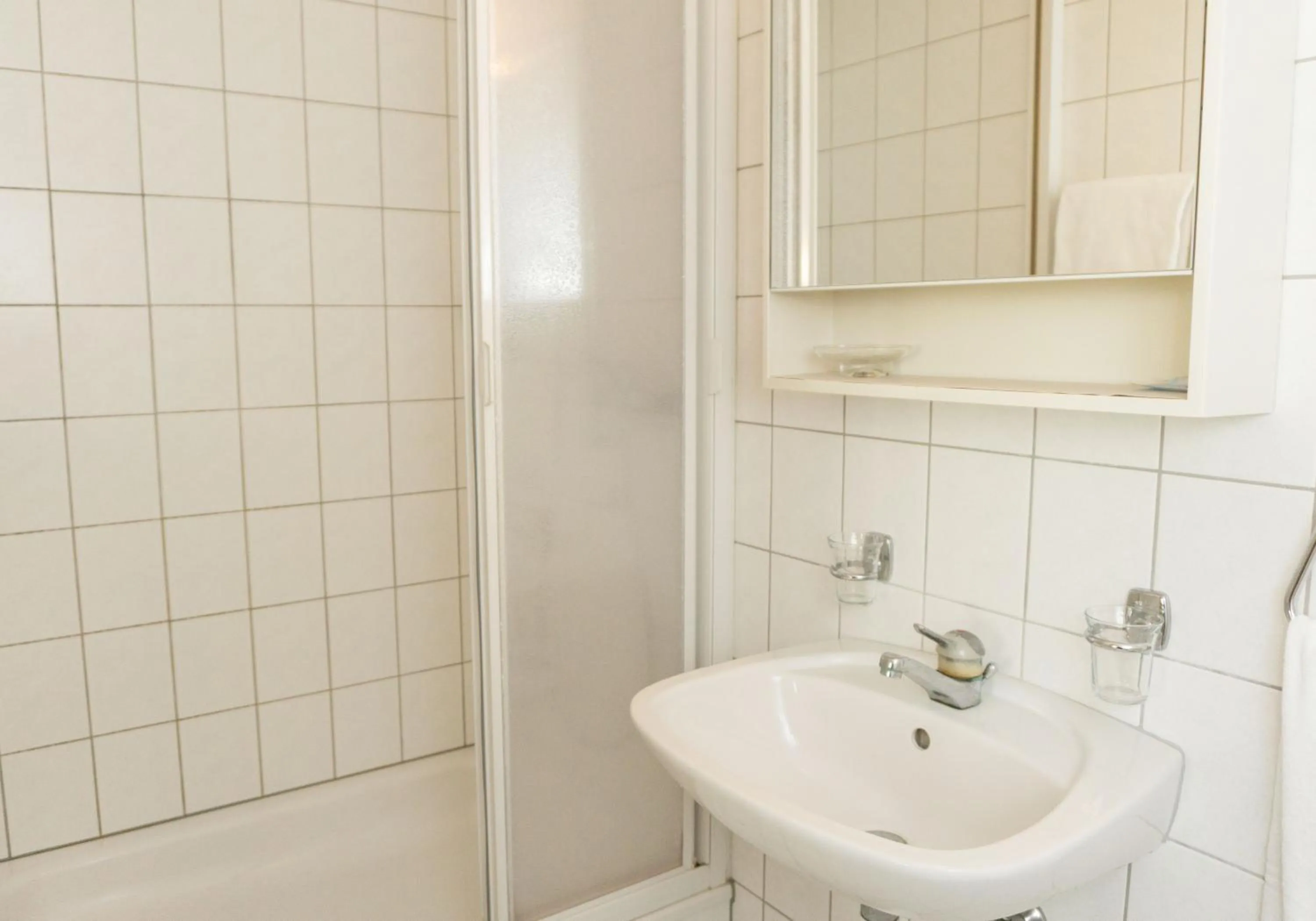 Bathroom in Speiserestaurant Traube