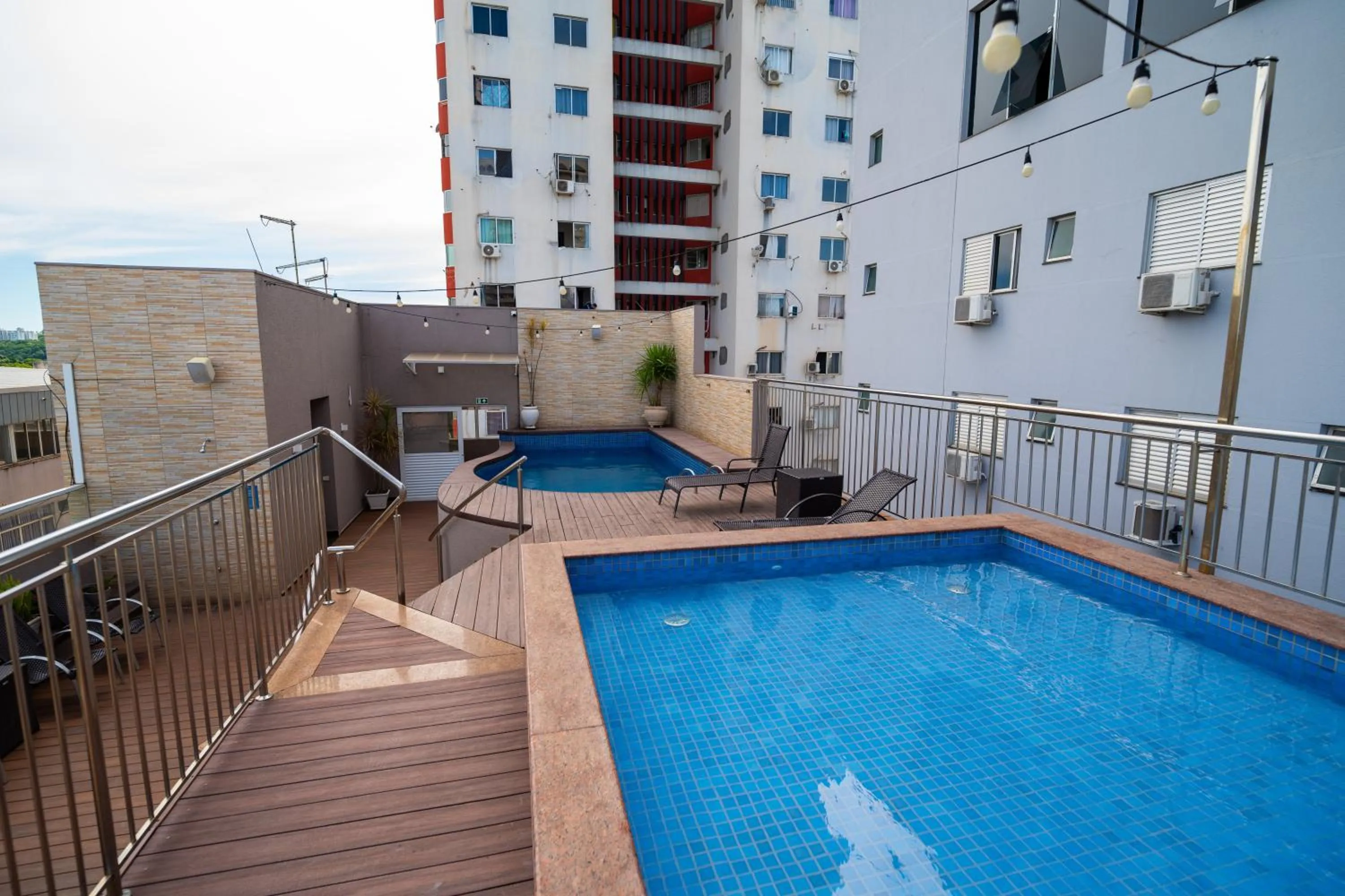 Swimming pool in Tarobá Hotel