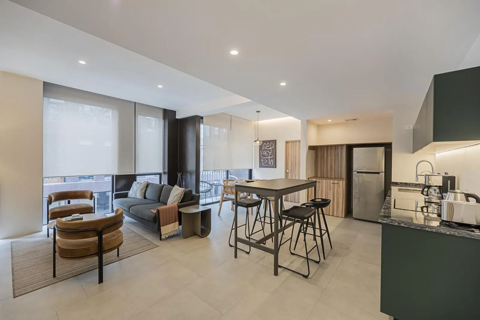 Living room in Cuadra 134 Residencial Condesa