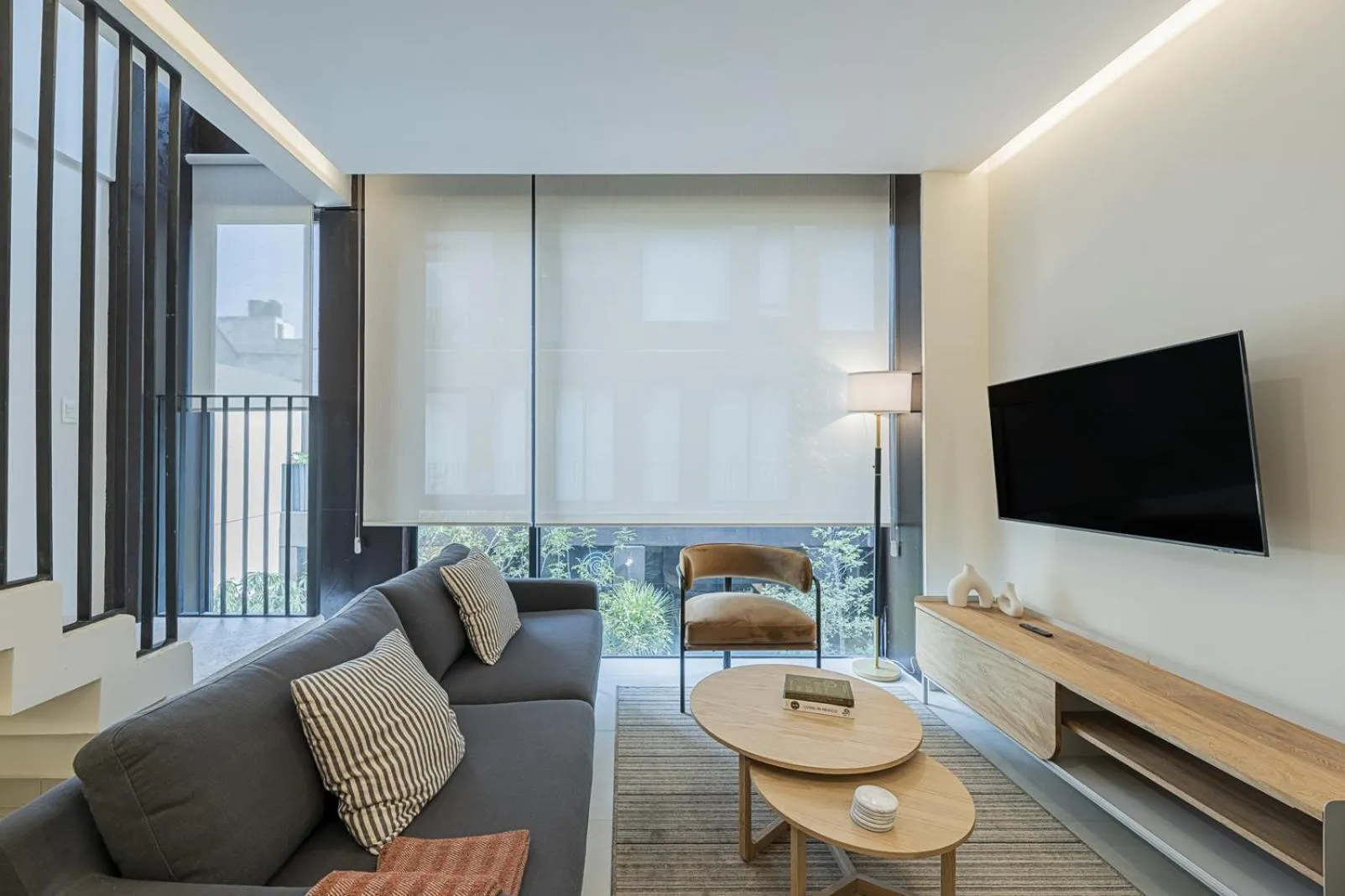 Communal lounge/ TV room in Cuadra 134 Residencial Condesa